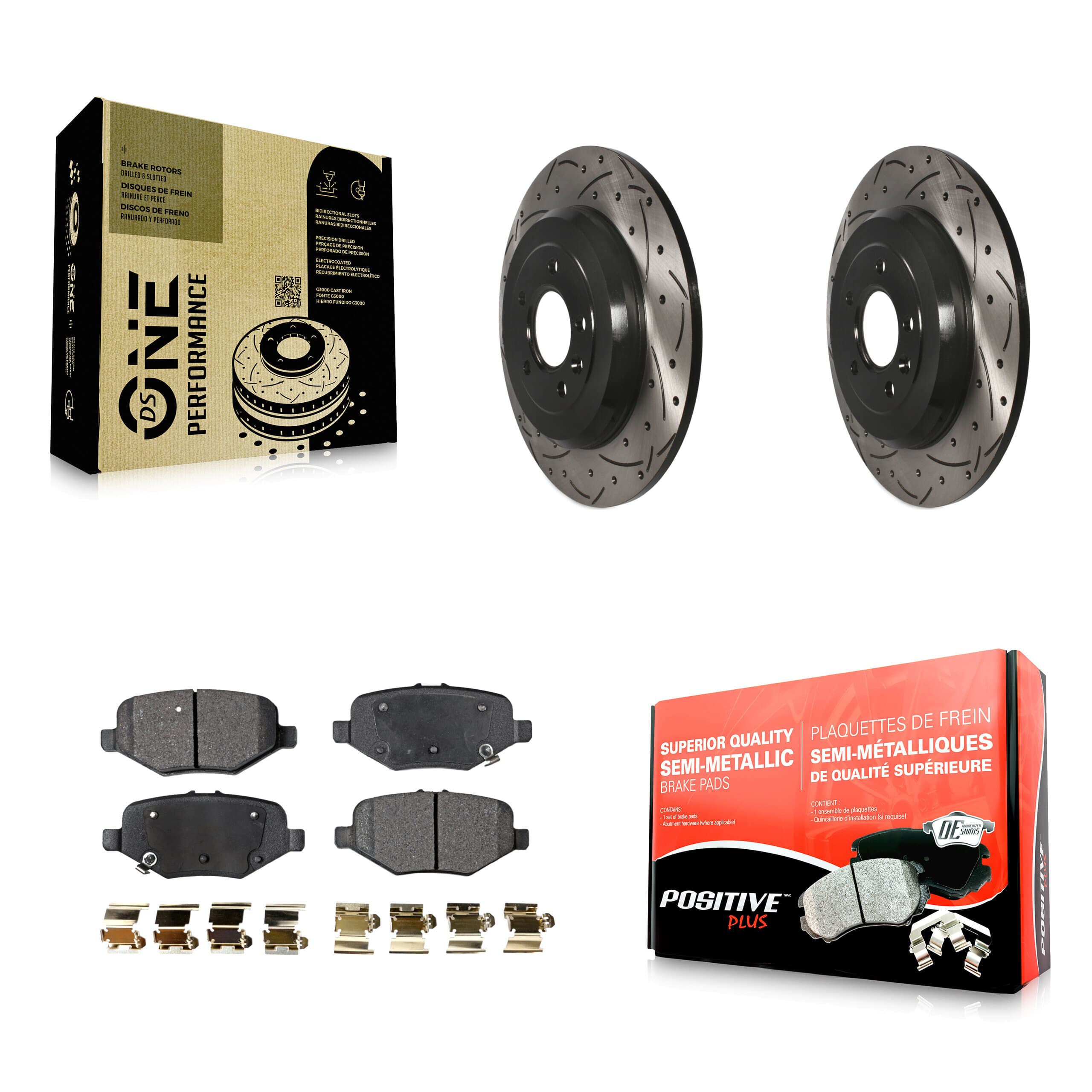 Transit Auto - KDF-100444 - Rear Disc Brake Kits image 1