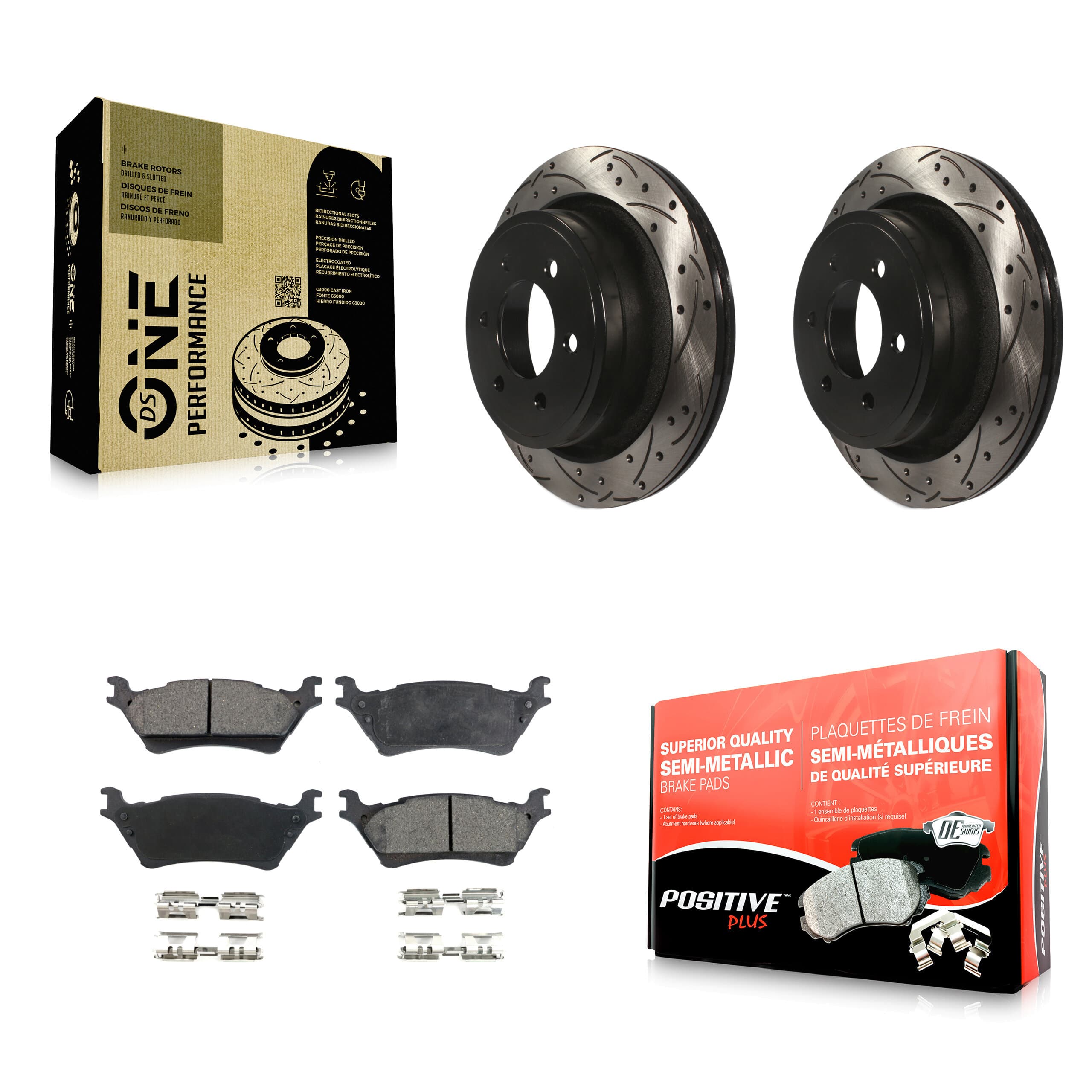 Transit Auto - KDF-100446 - Rear Disc Brake Kits image 1