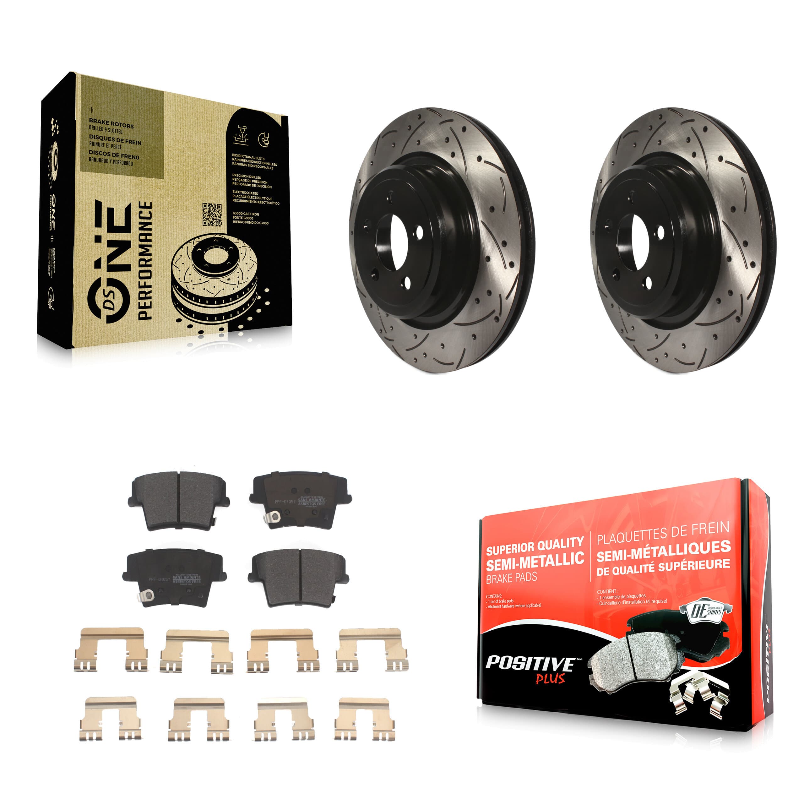 Transit Auto - KDF-100459 - Rear Disc Brake Kits image 1