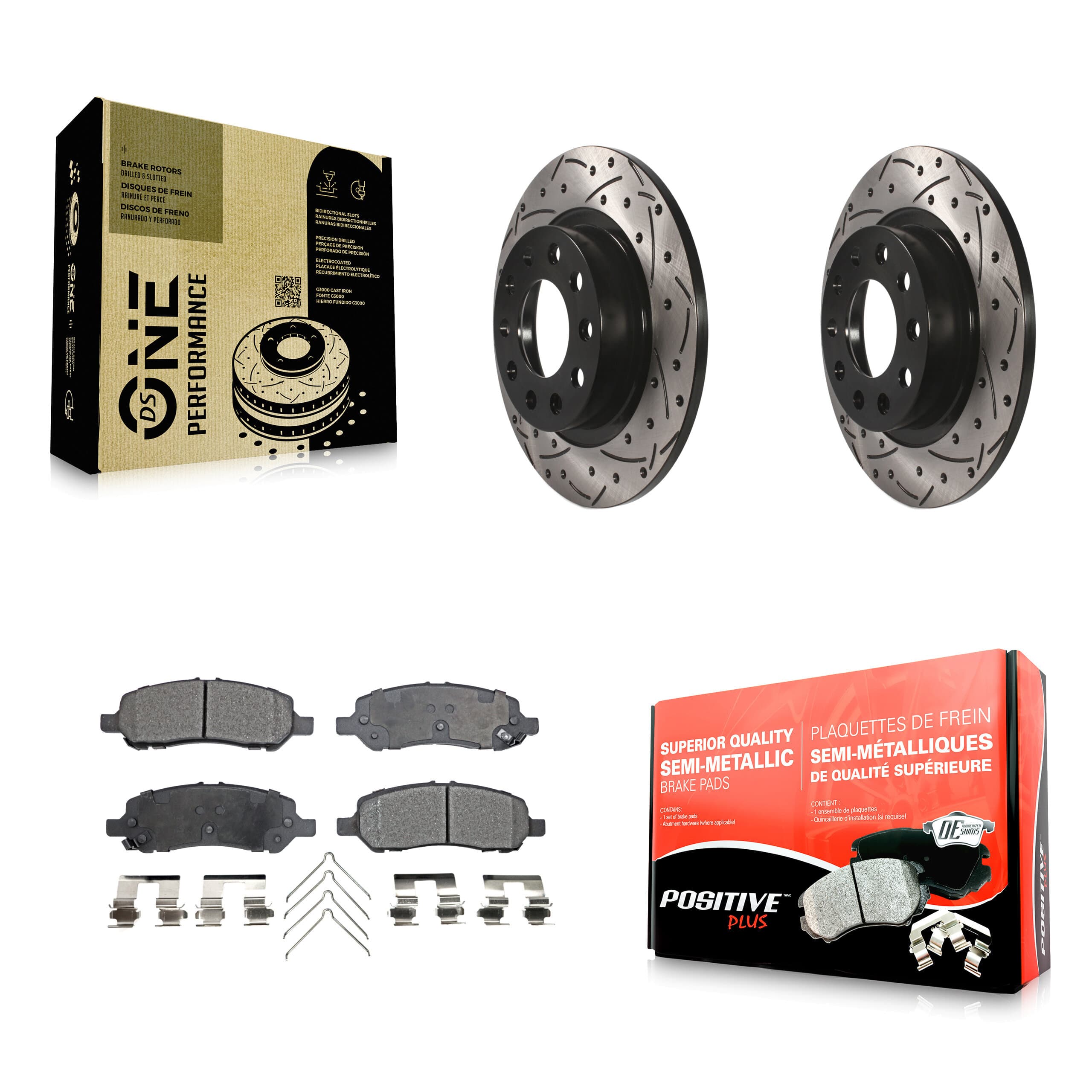 Transit Auto - KDF-100471 - Rear Disc Brake Kits image 1