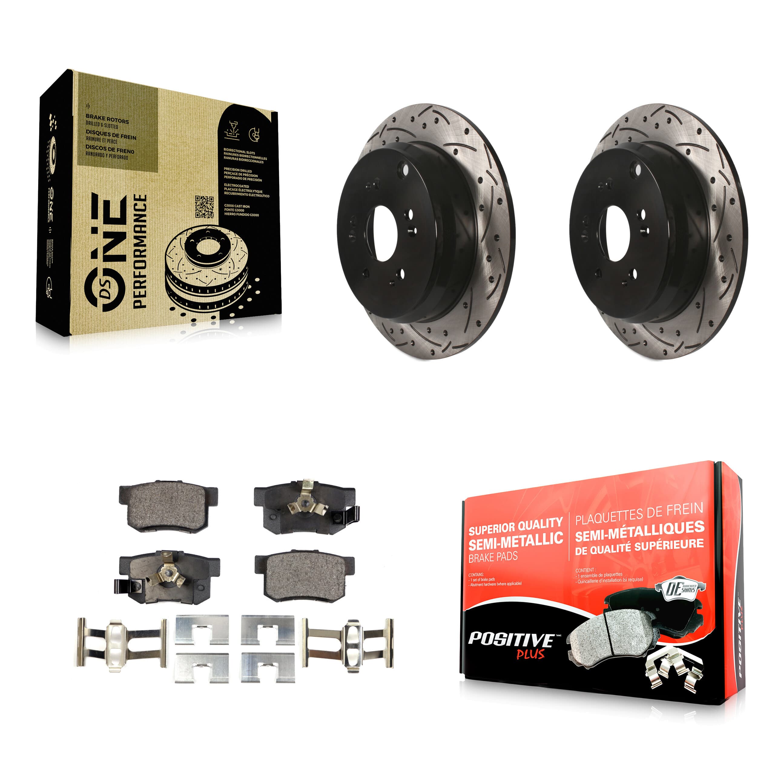 Transit Auto - KDF-100479 - Rear Disc Brake Kits image 1