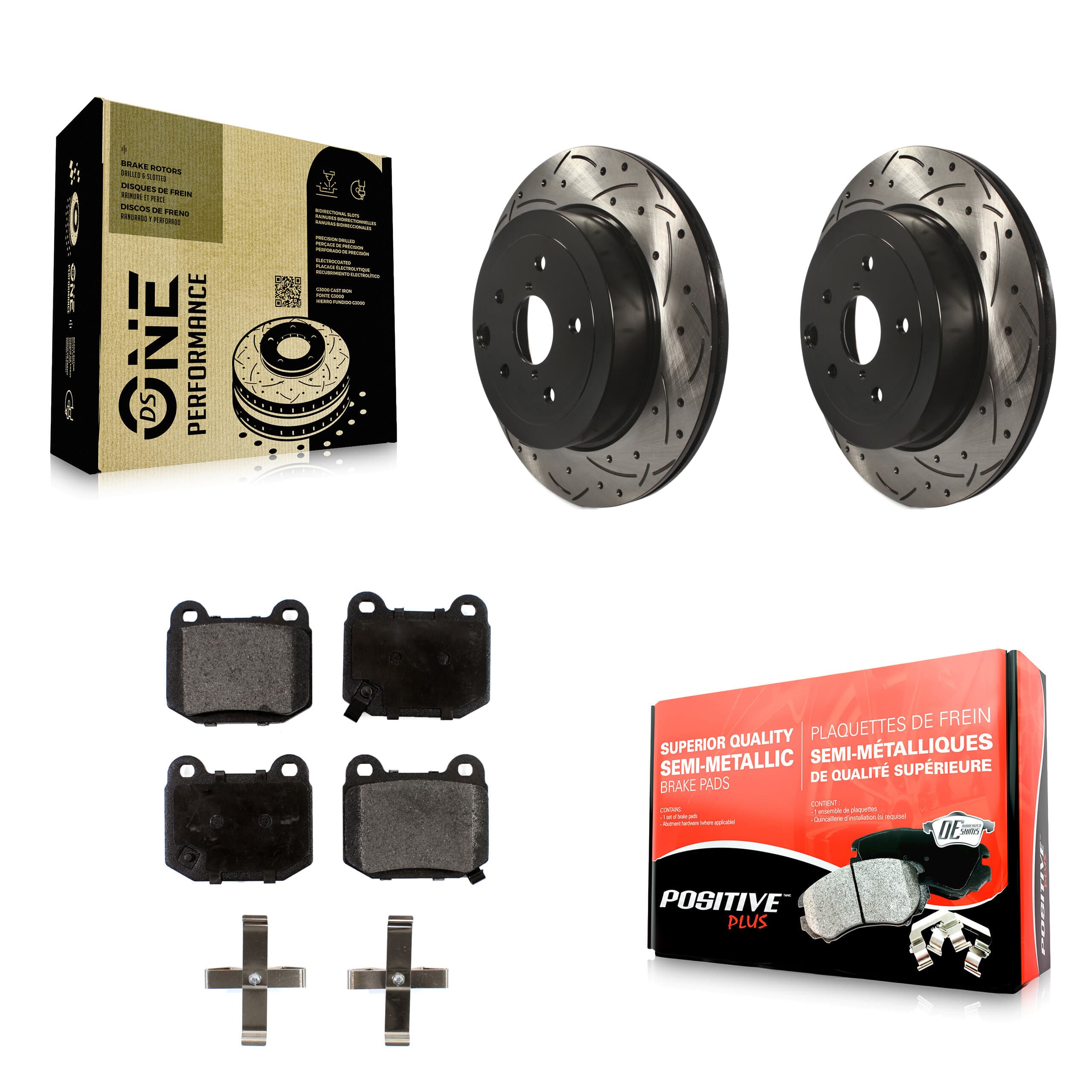 Transit Auto - KDF-100501 - Rear Disc Brake Kits image 1