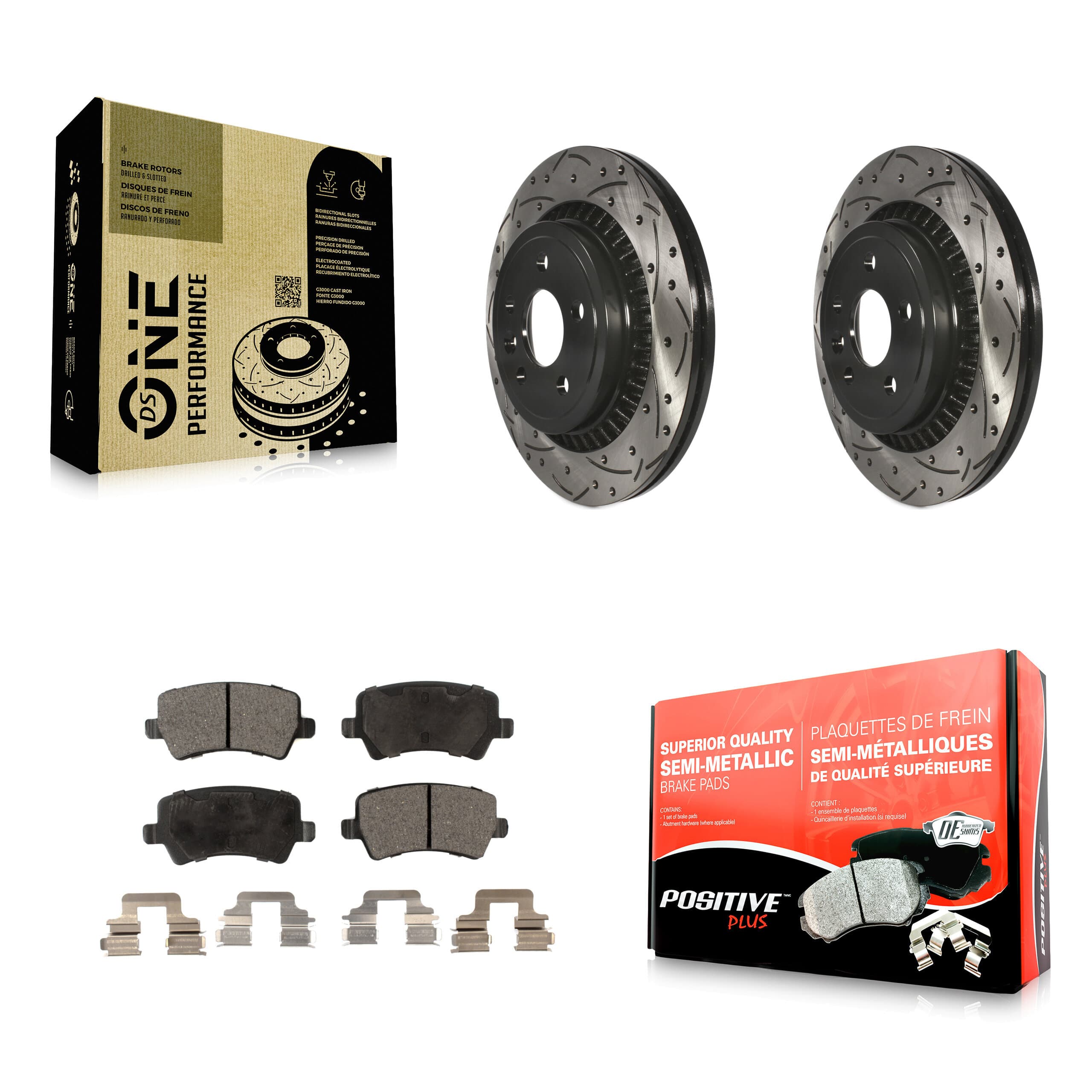 Transit Auto - KDF-100508 - Rear Disc Brake Kits image 1