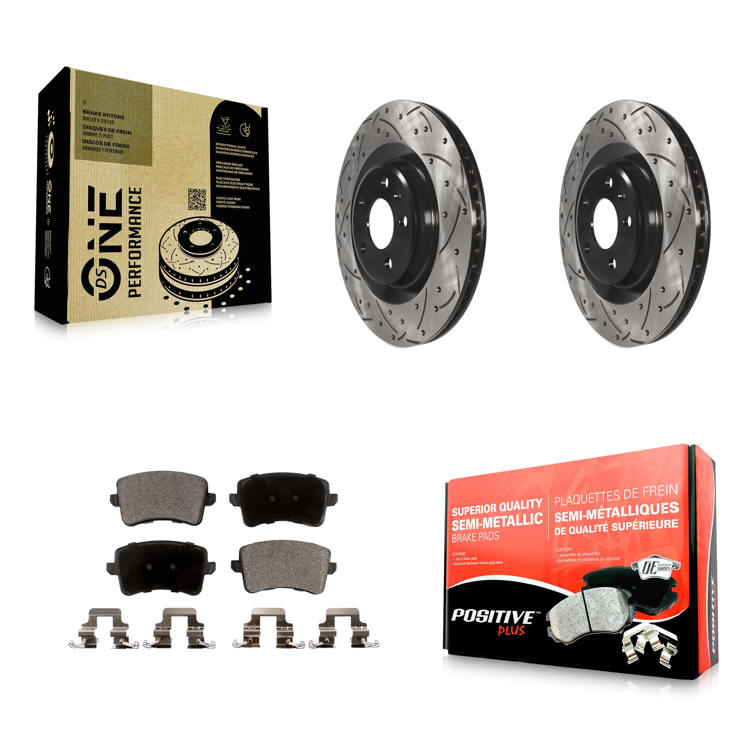 Transit Auto - KDF-100517 - Rear Disc Brake Kits image 1
