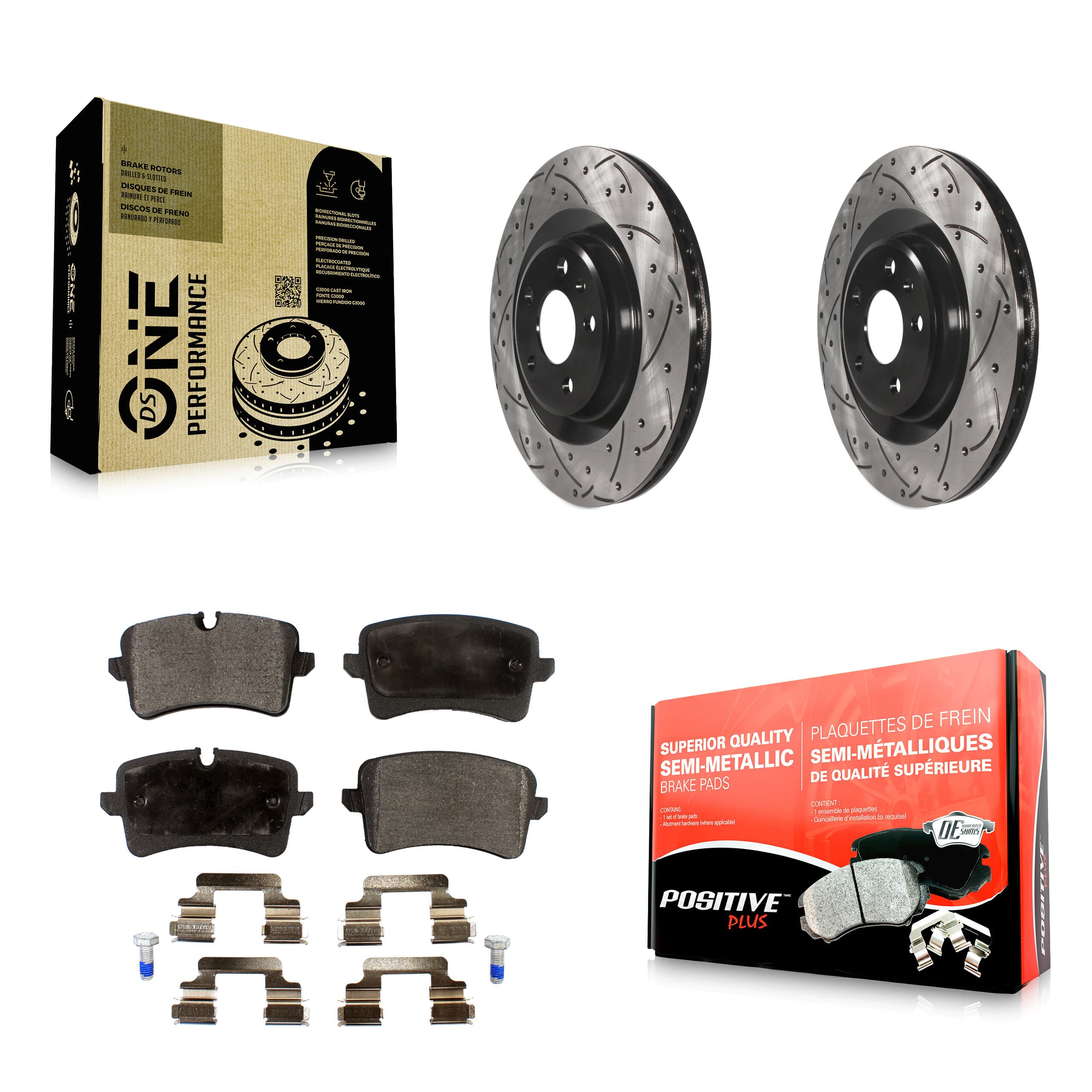 Transit Auto - KDF-100518 - Rear Disc Brake Kits image 1