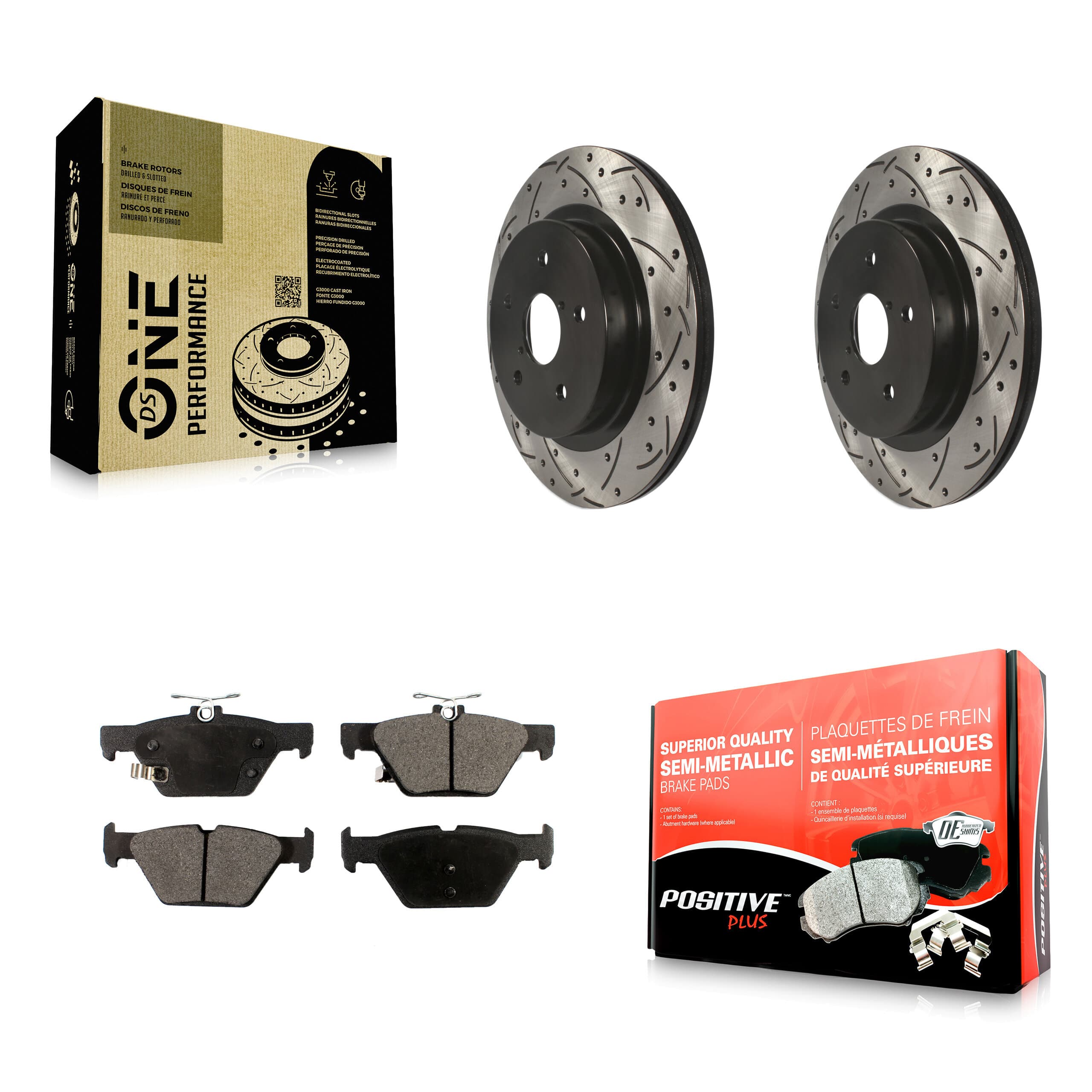 Transit Auto - KDF-100540 - Rear Disc Brake Kits image 1