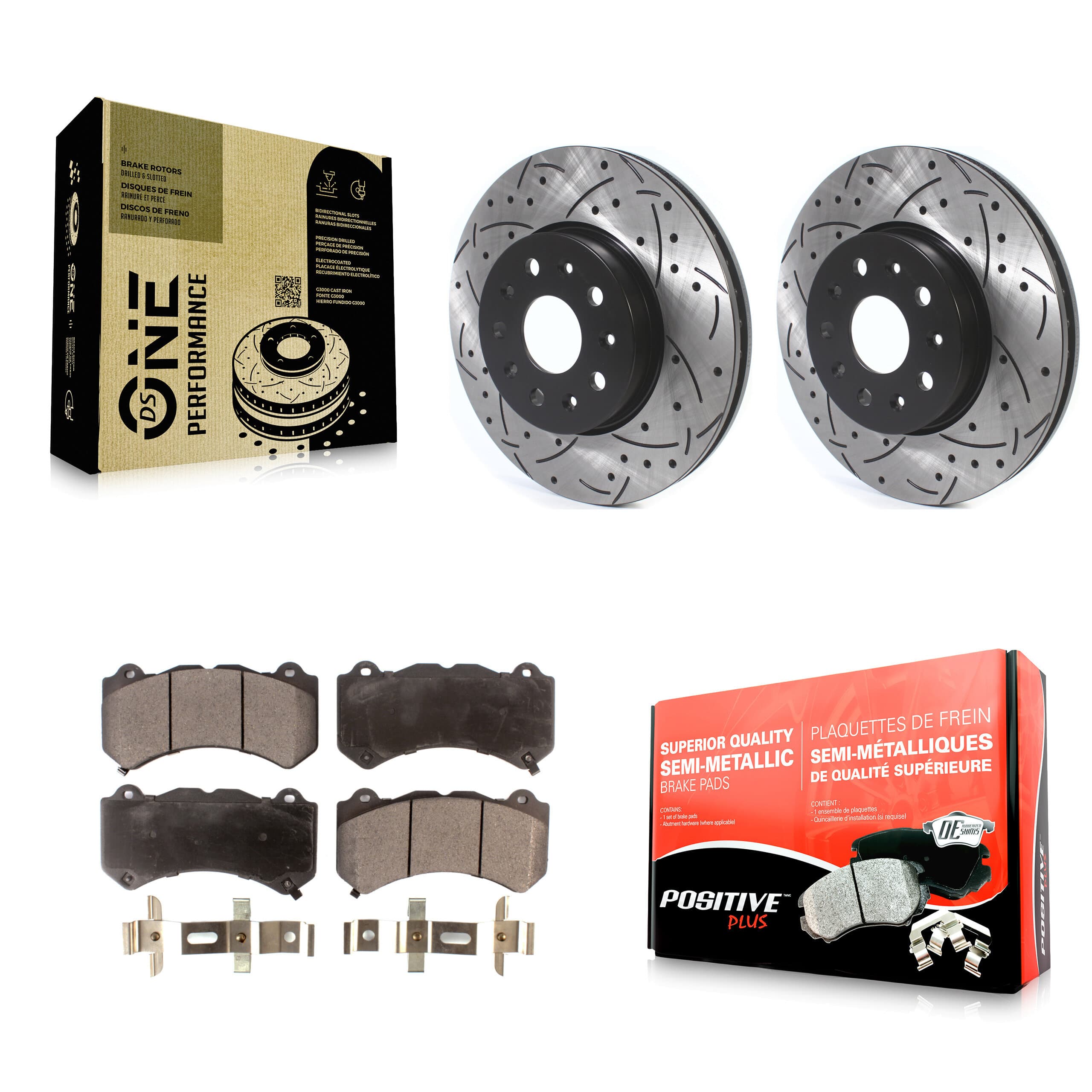 Transit Auto - KDF-100614 - Front Disc Brake Kits image 1