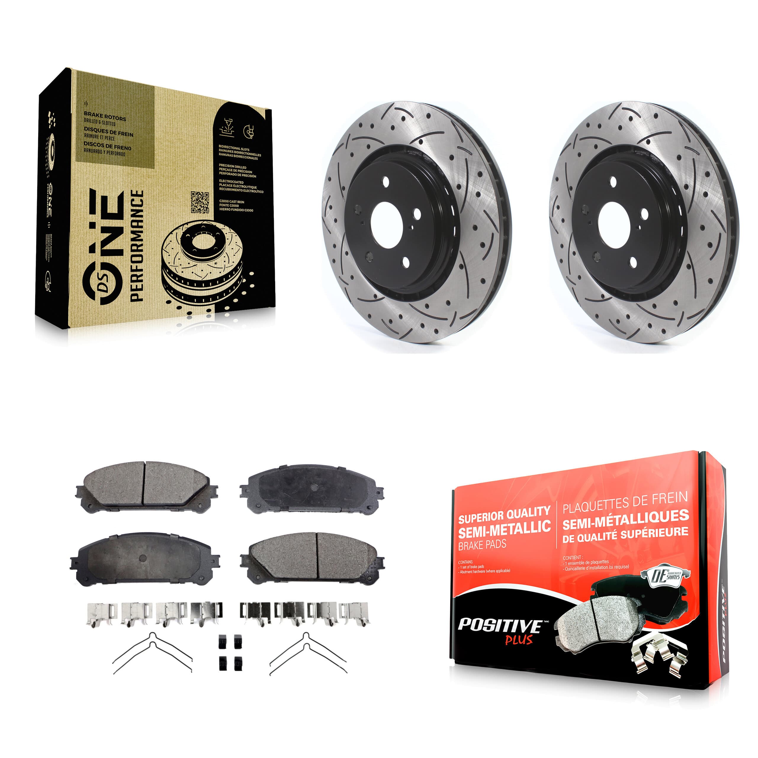 Transit Auto - KDF-100634 - Front Disc Brake Kits image 1