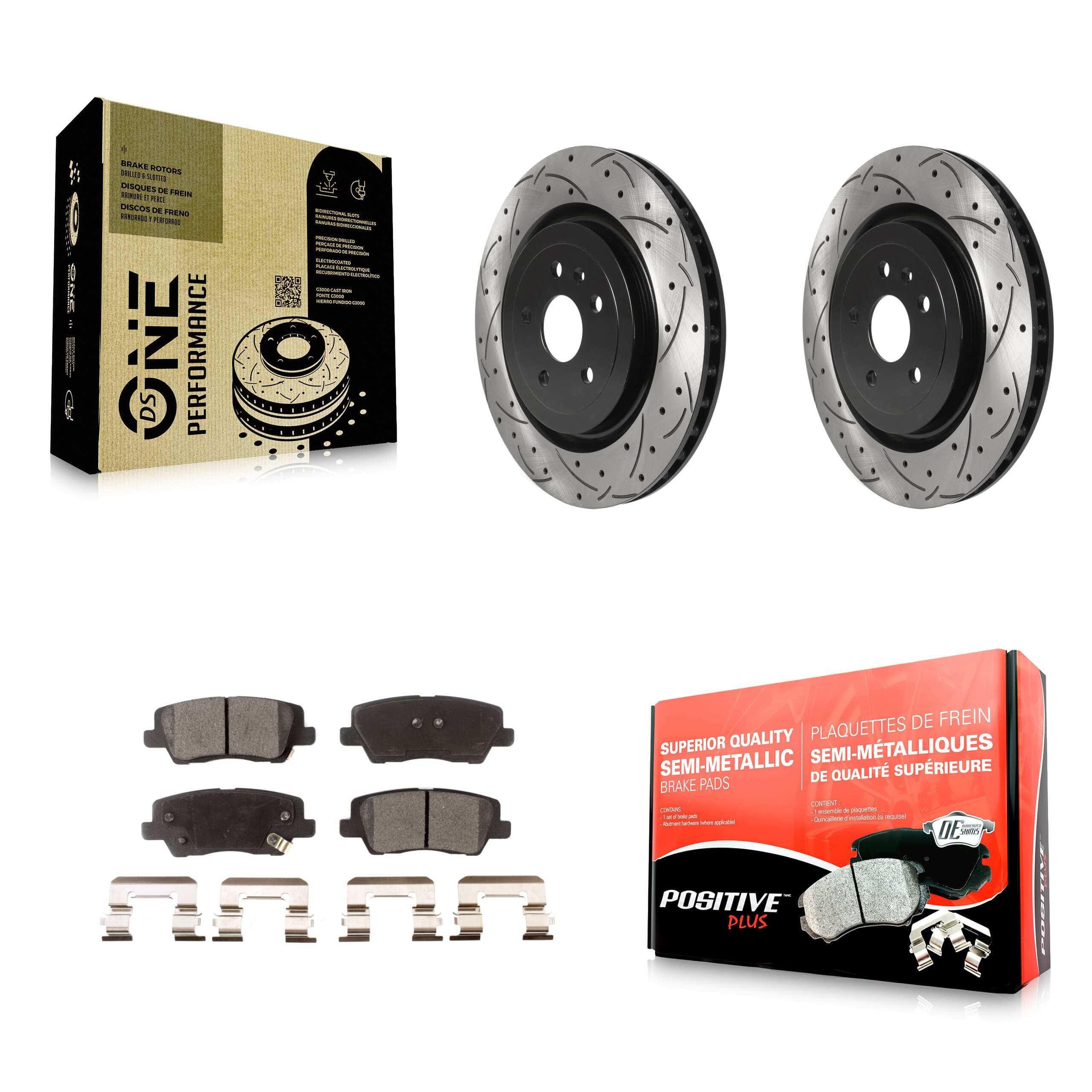 Transit Auto - KDF-100692 - Rear Disc Brake Kits image 1