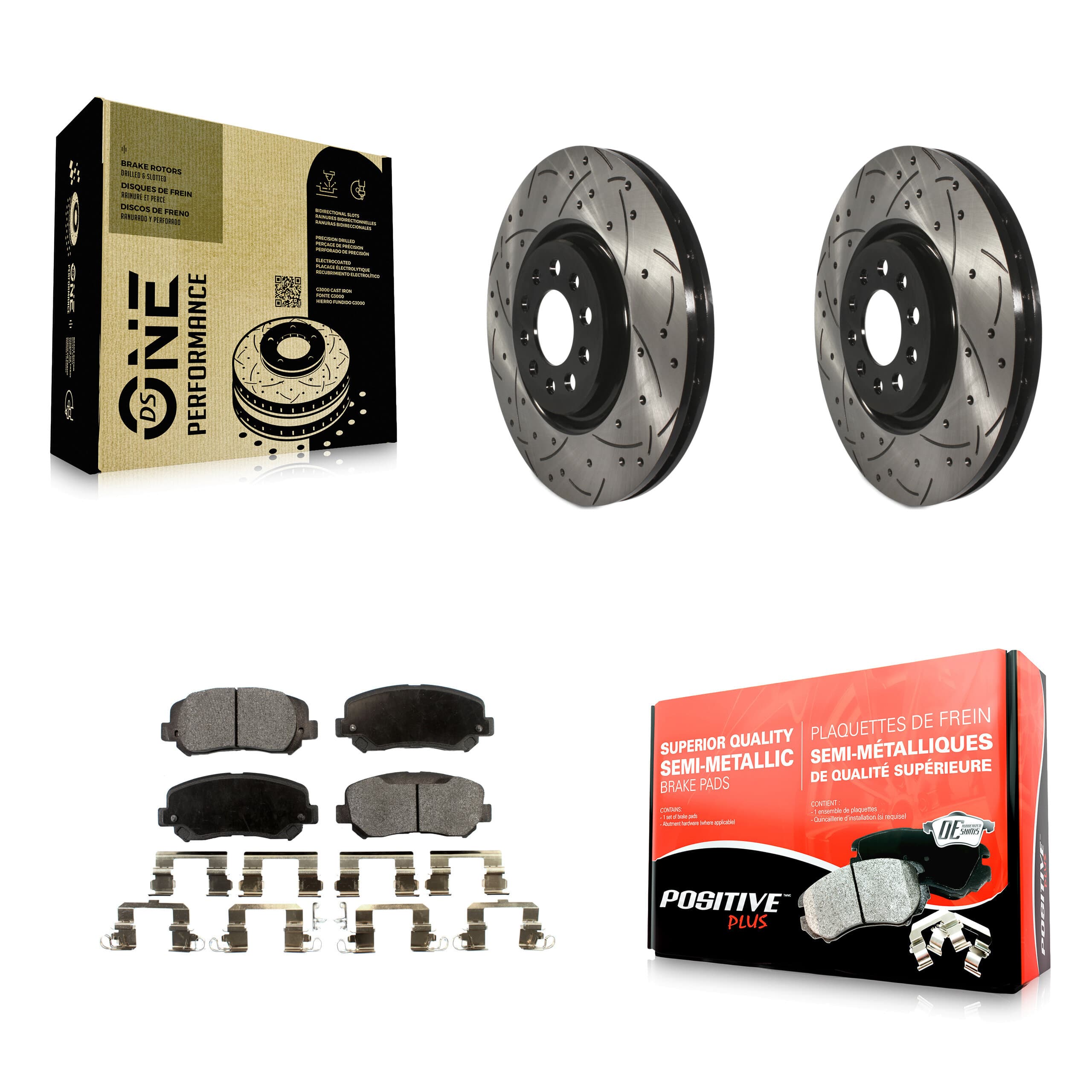 Transit Auto - KDF-100717 - Front Disc Brake Kits image 1