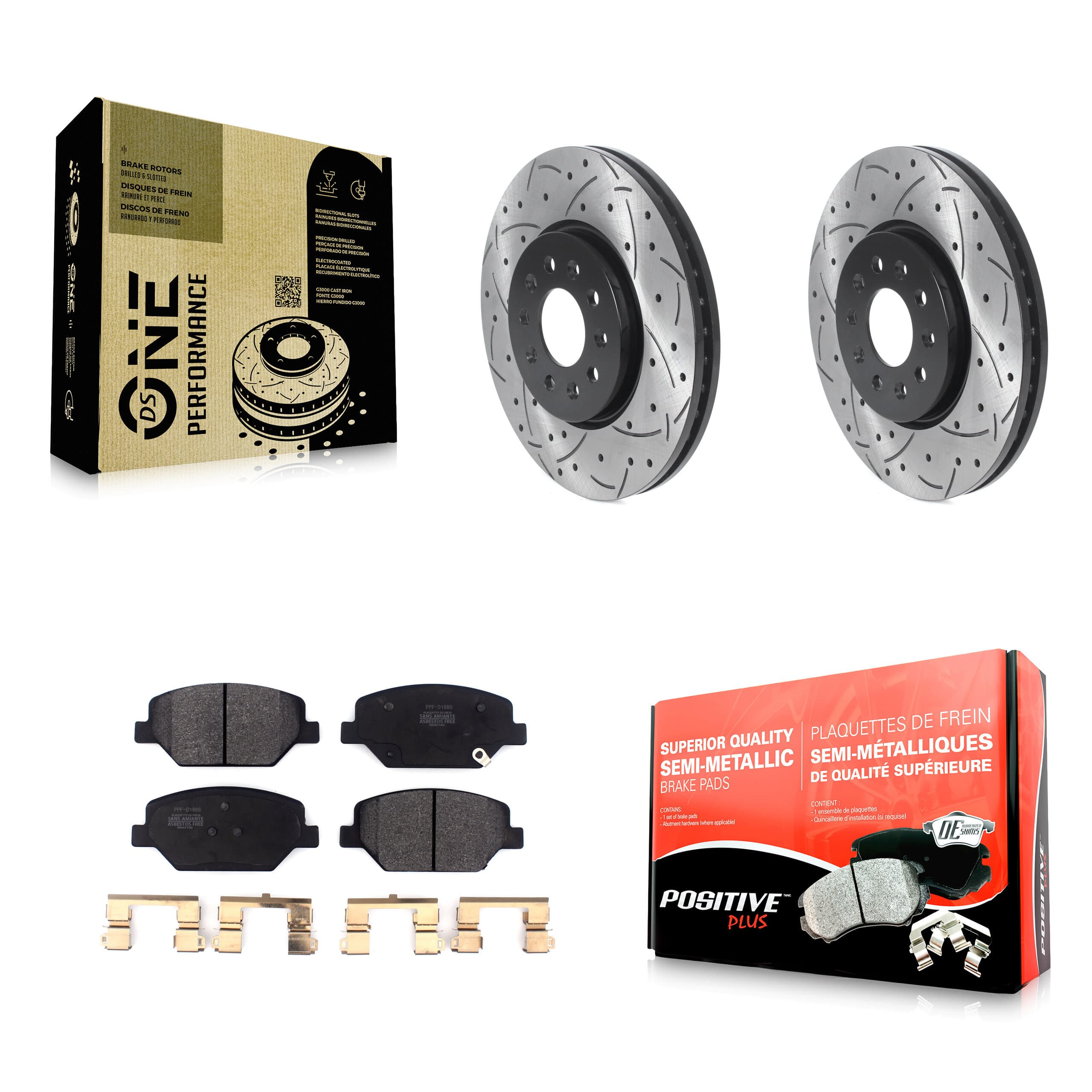 Transit Auto - KDF-100737 - Front Disc Brake Kits image 1