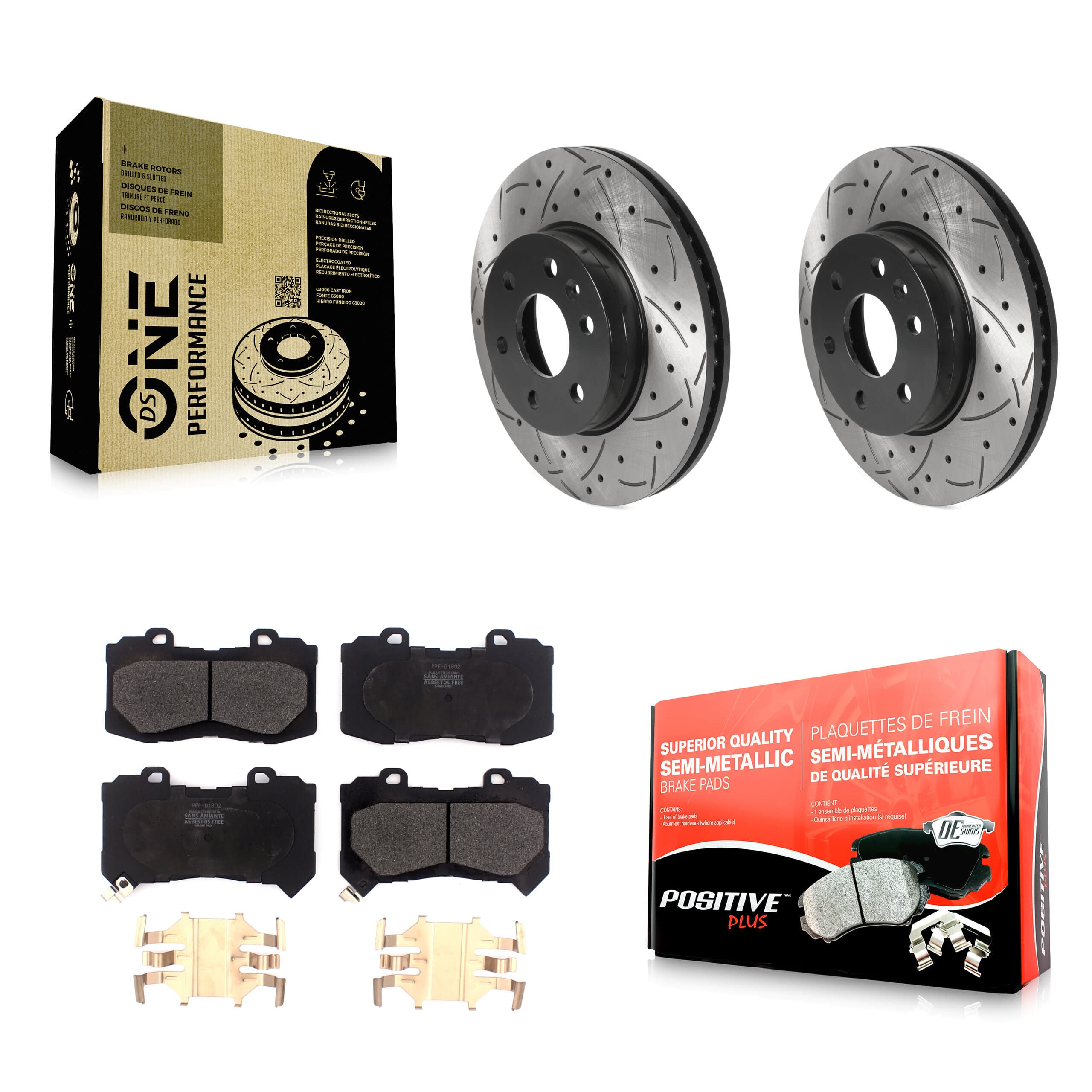 Transit Auto - KDF-100738 - Front Disc Brake Kits image 1