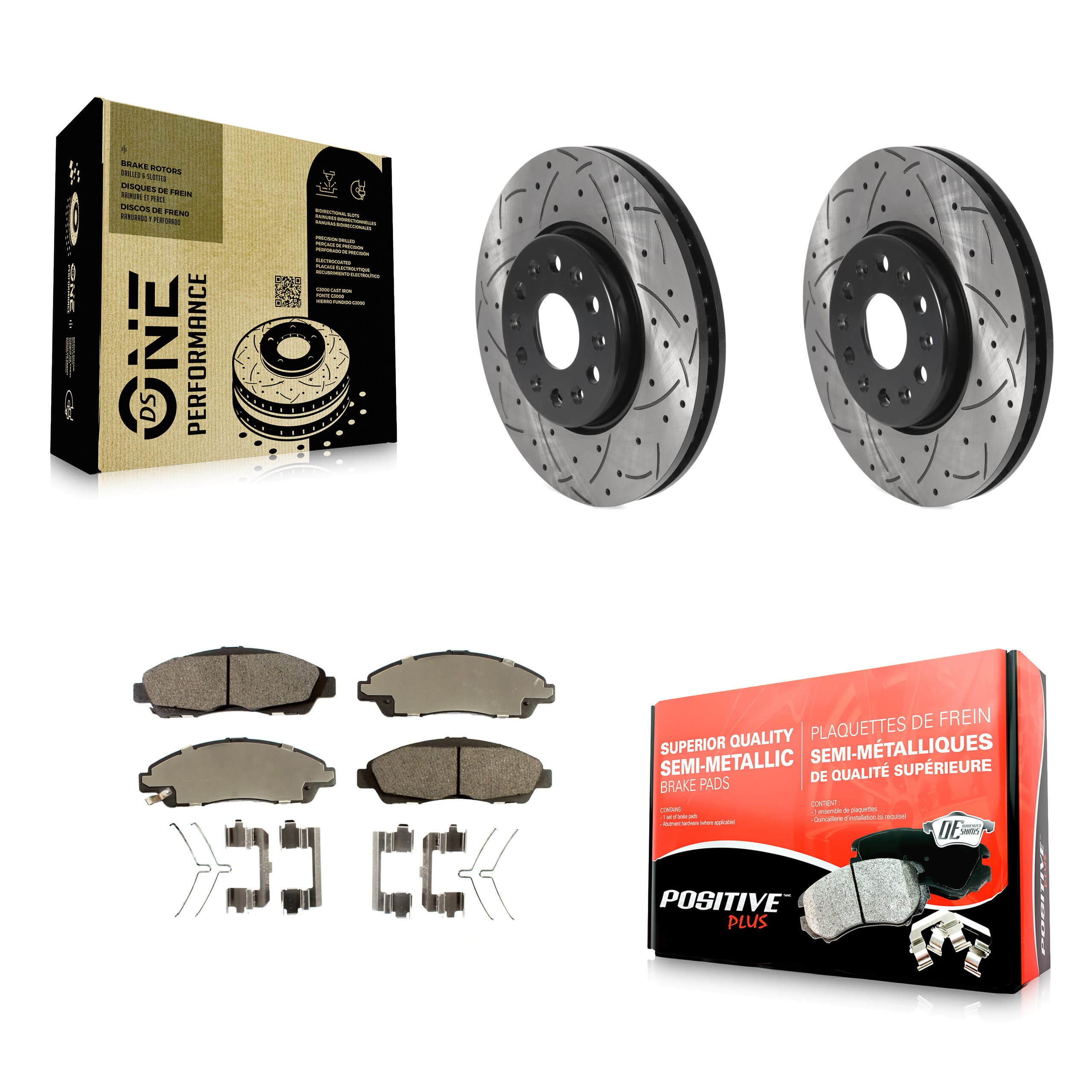 Transit Auto - KDF-100739 - Front Disc Brake Kits image 1