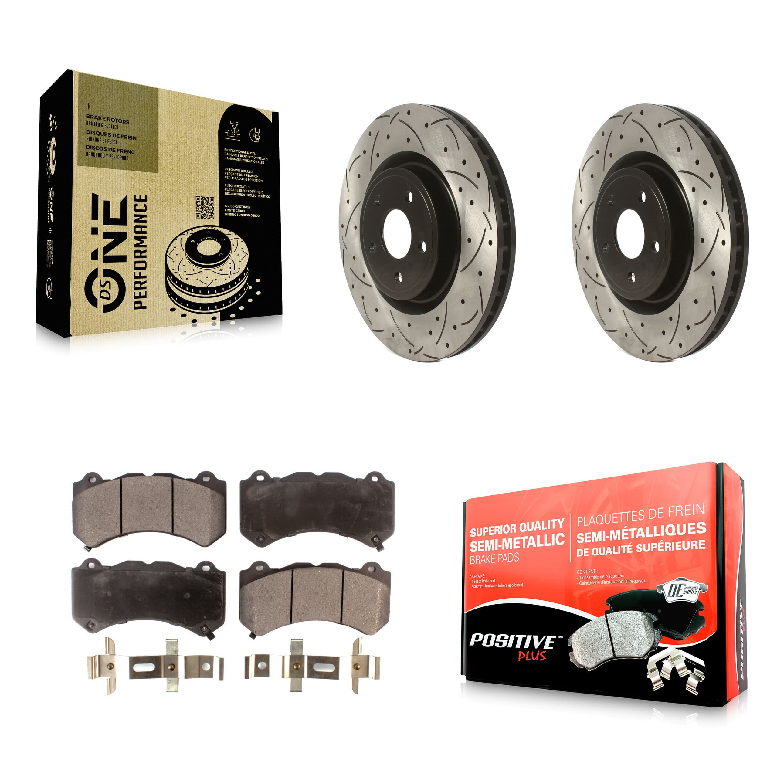 Transit Auto - KDF-100741 - Front Disc Brake Kits image 1