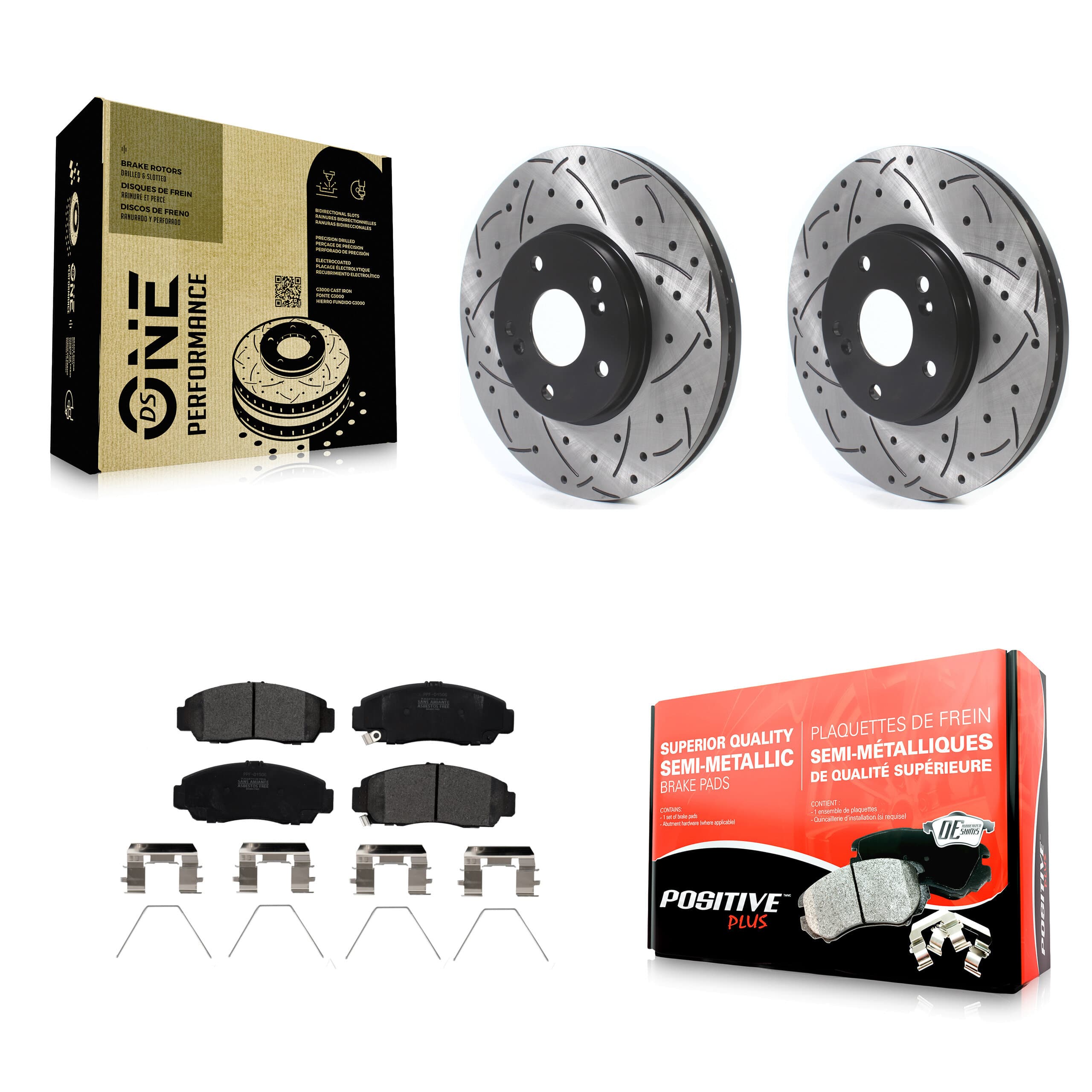 Transit Auto - KDF-100743 - Front Disc Brake Kits image 1