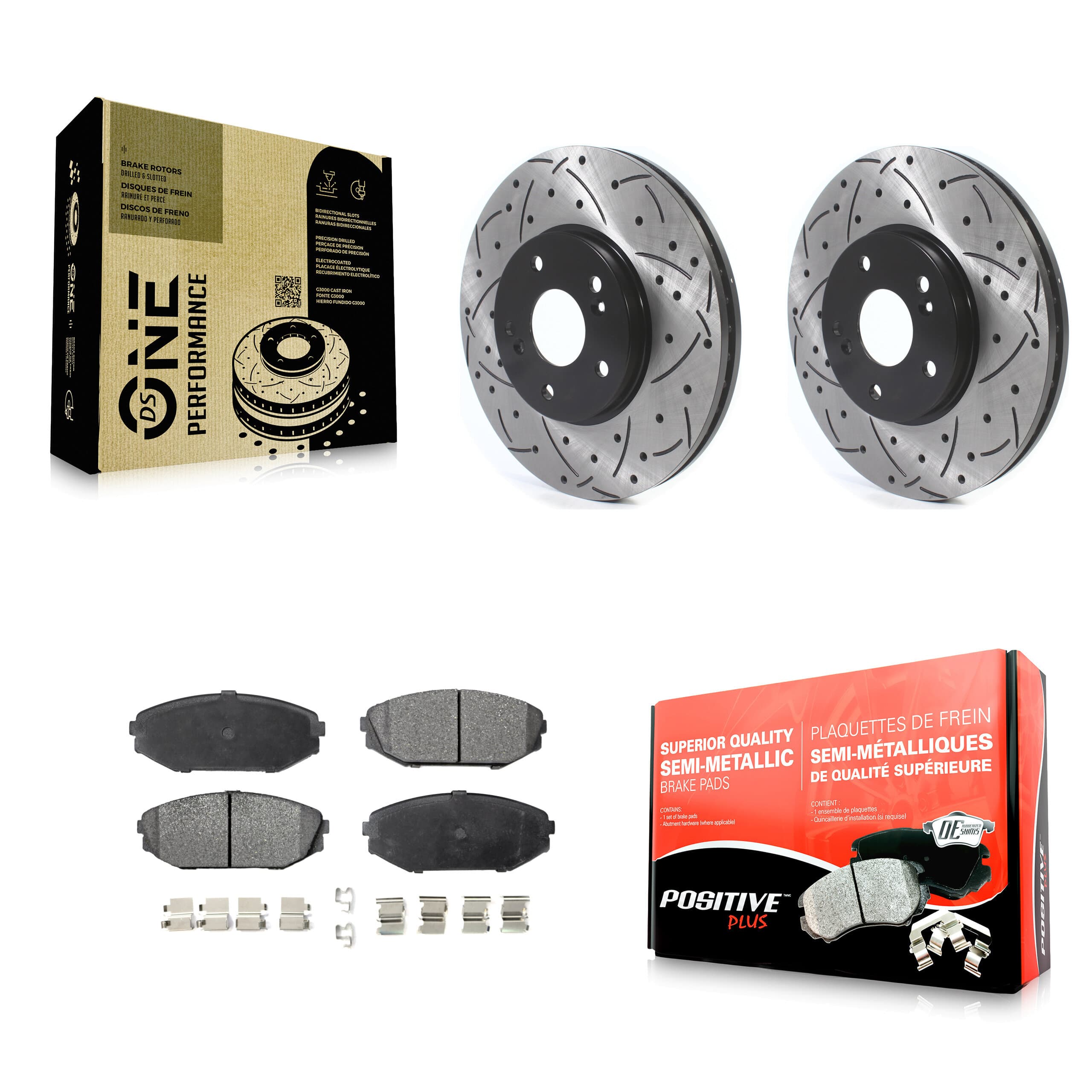 Transit Auto - KDF-100745 - Front Disc Brake Kits image 1