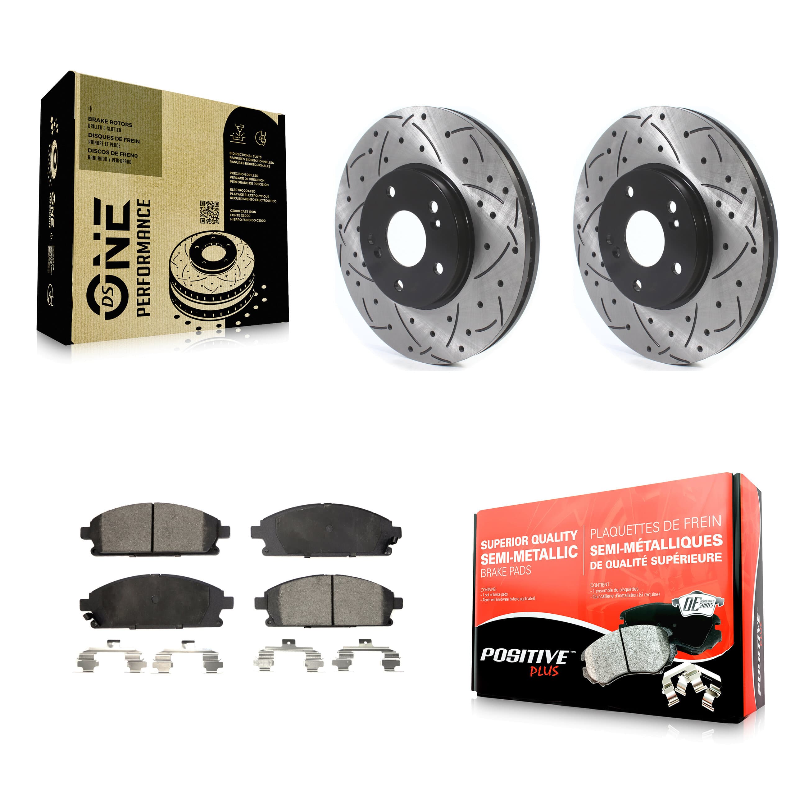 Transit Auto - KDF-100746 - Front Disc Brake Kits image 1