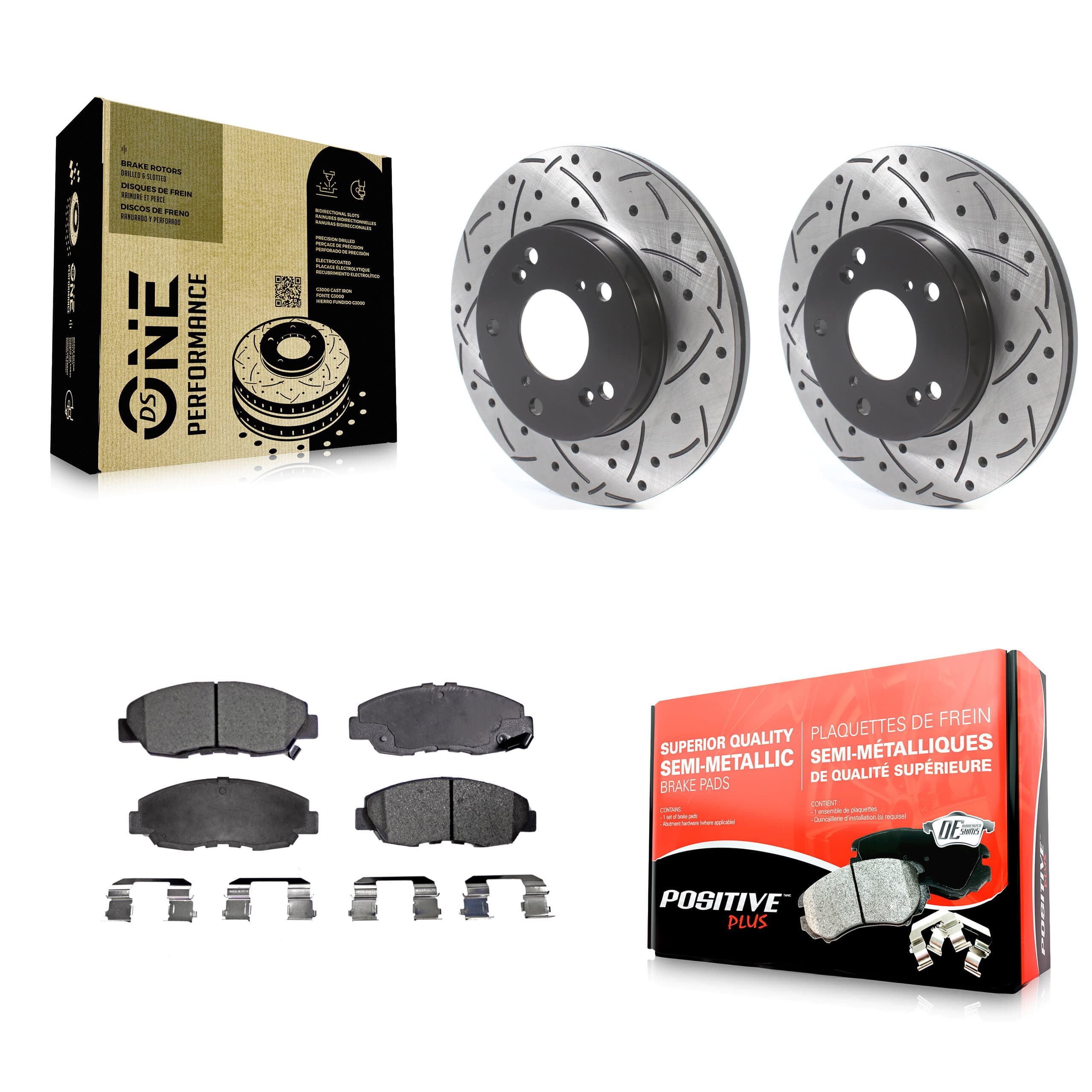 Transit Auto - KDF-100748 - Front Disc Brake Kits image 1