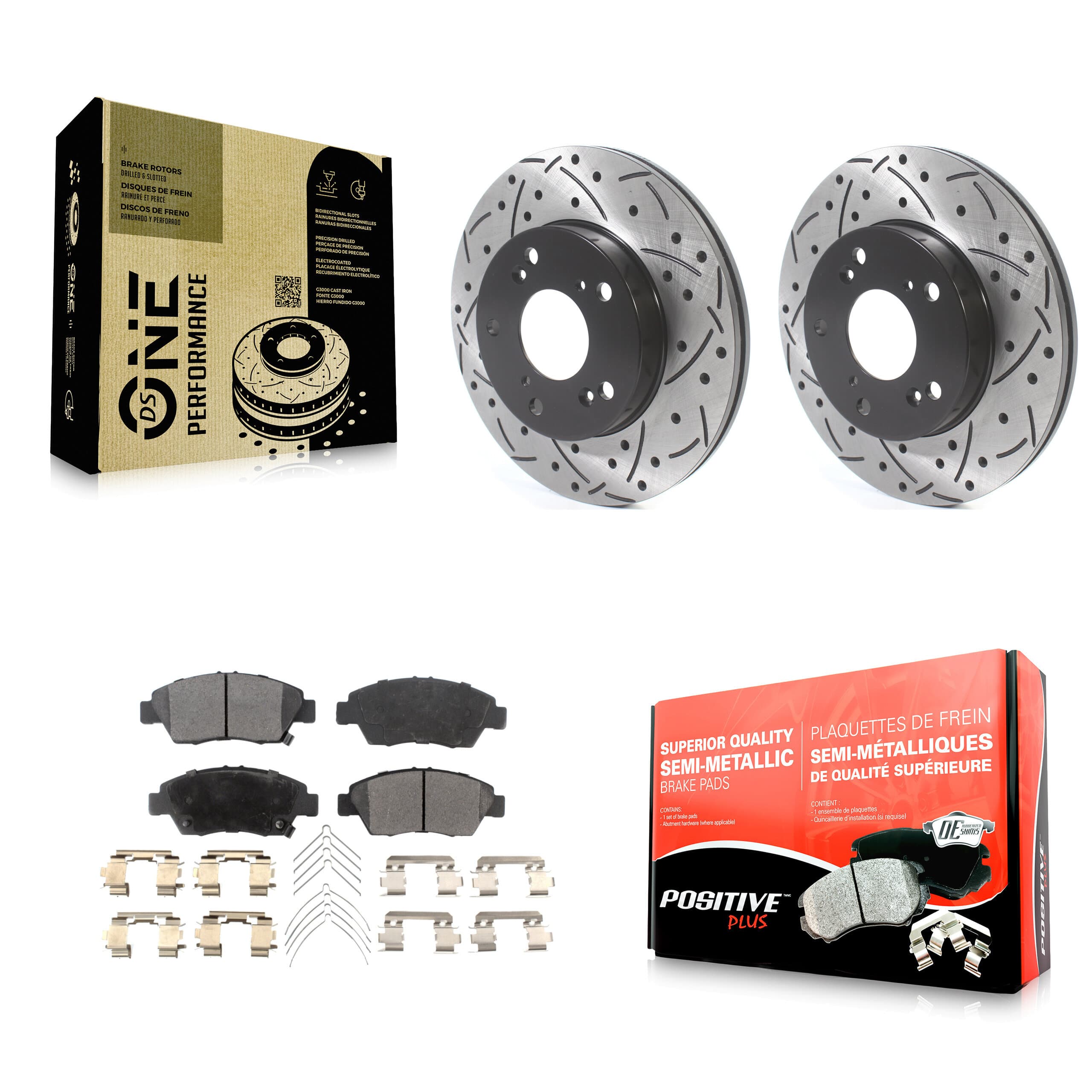 Transit Auto - KDF-100749 - Front Disc Brake Kits image 1