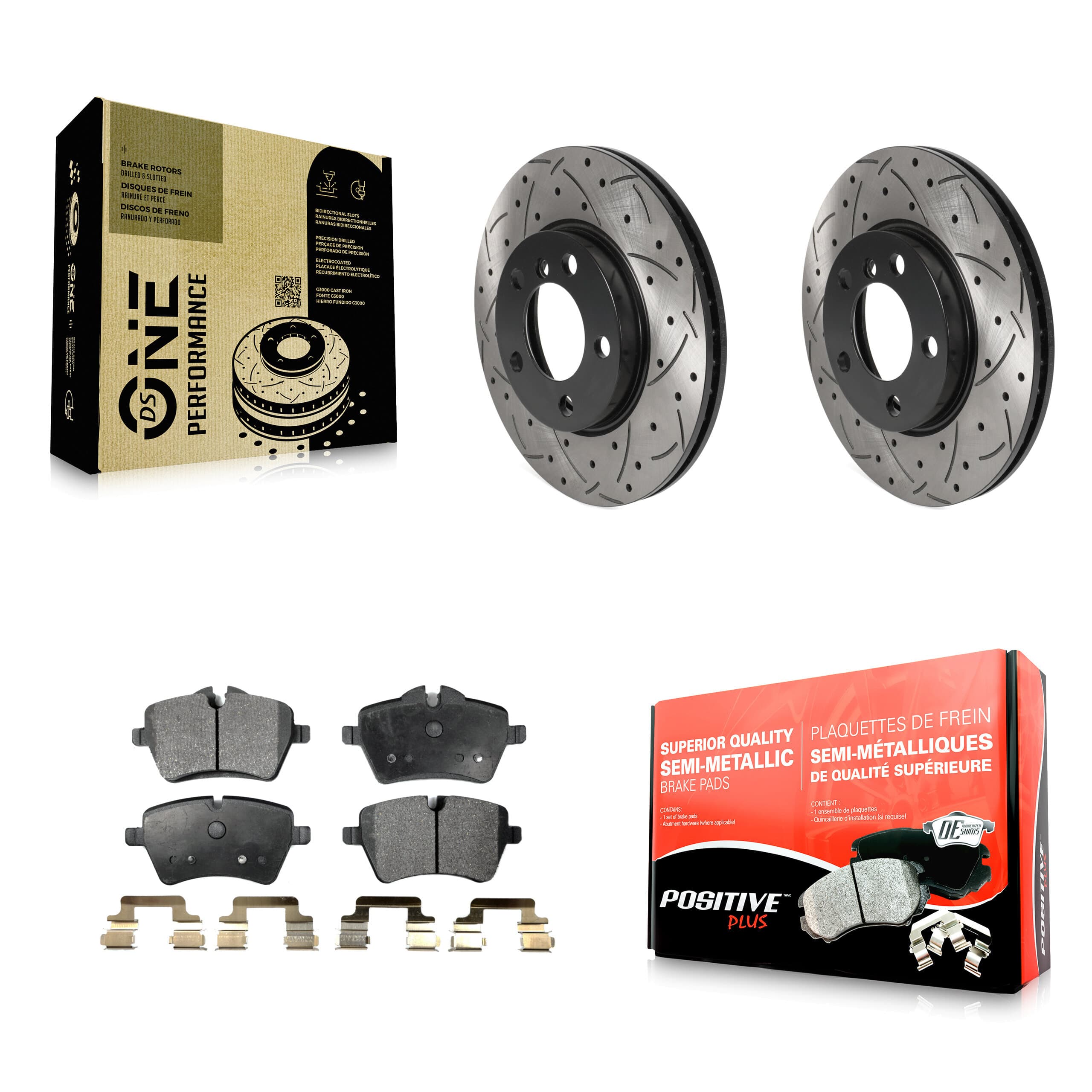 Transit Auto - KDF-100776 - Front Disc Brake Kits image 1