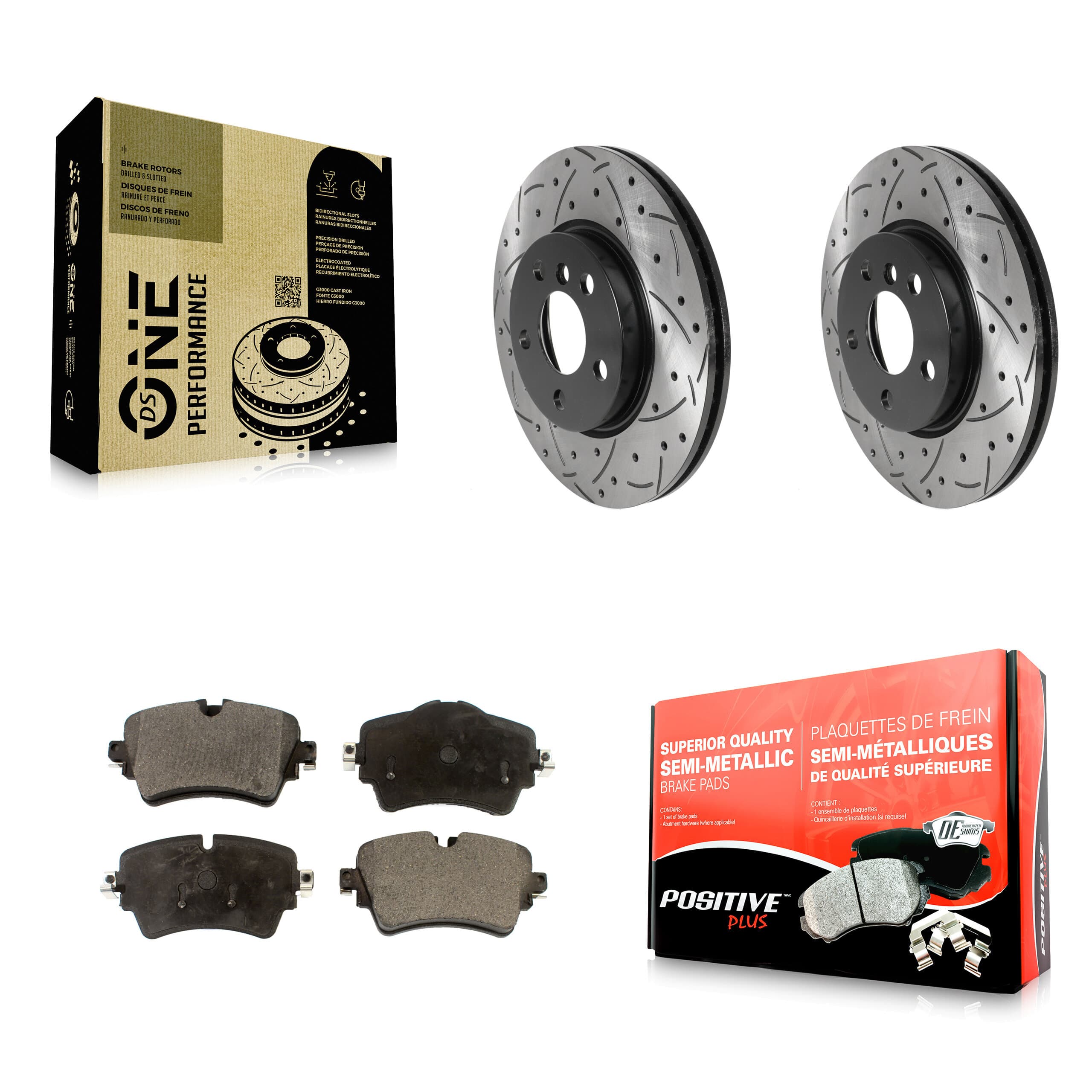 Transit Auto - KDF-100780 - Front Disc Brake Kits image 1