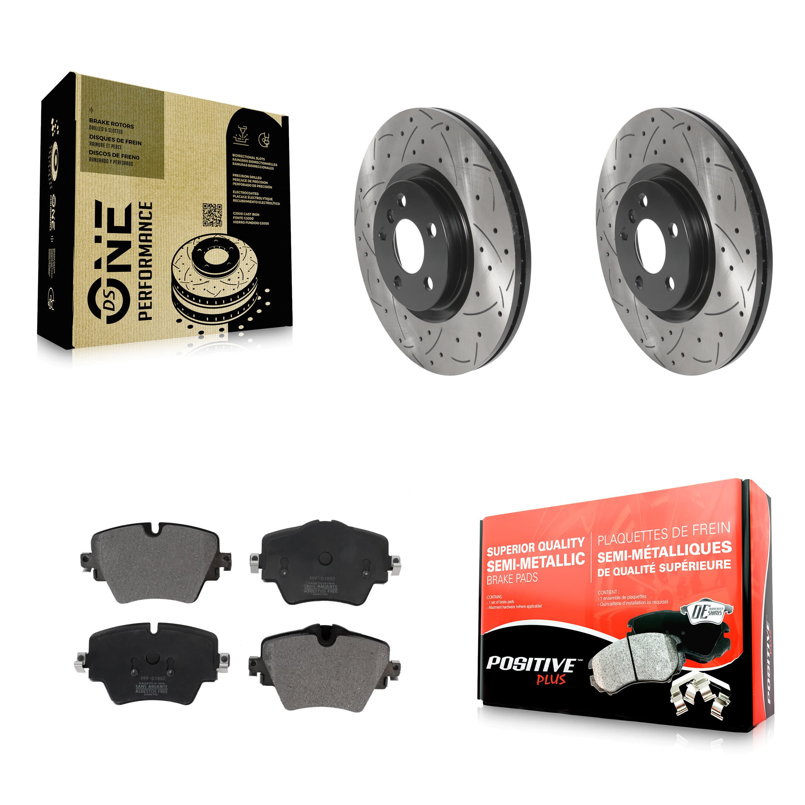 Transit Auto - KDF-100783 - Front Disc Brake Kits image 1
