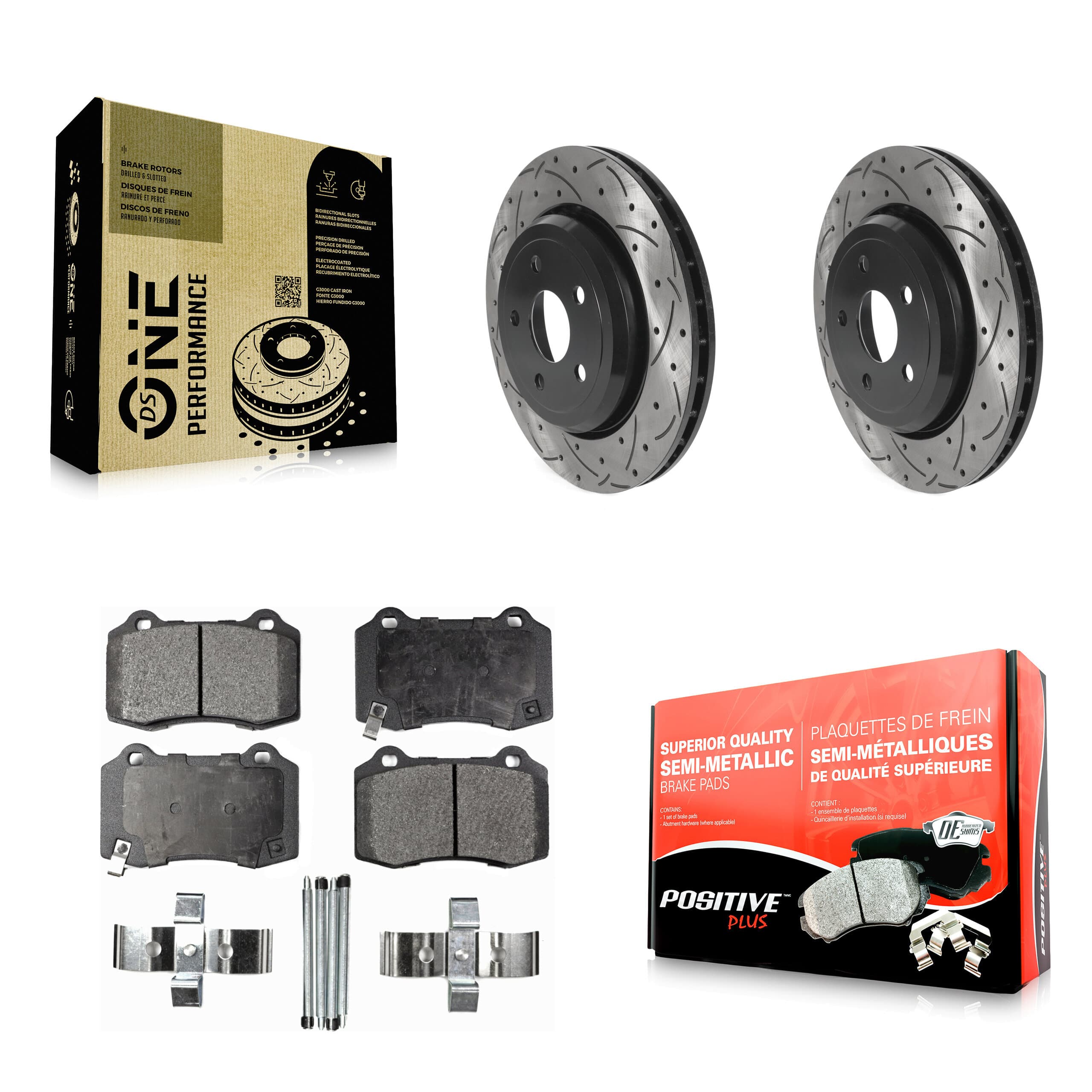 Transit Auto - KDF-100884 - Rear Disc Brake Kits image 1