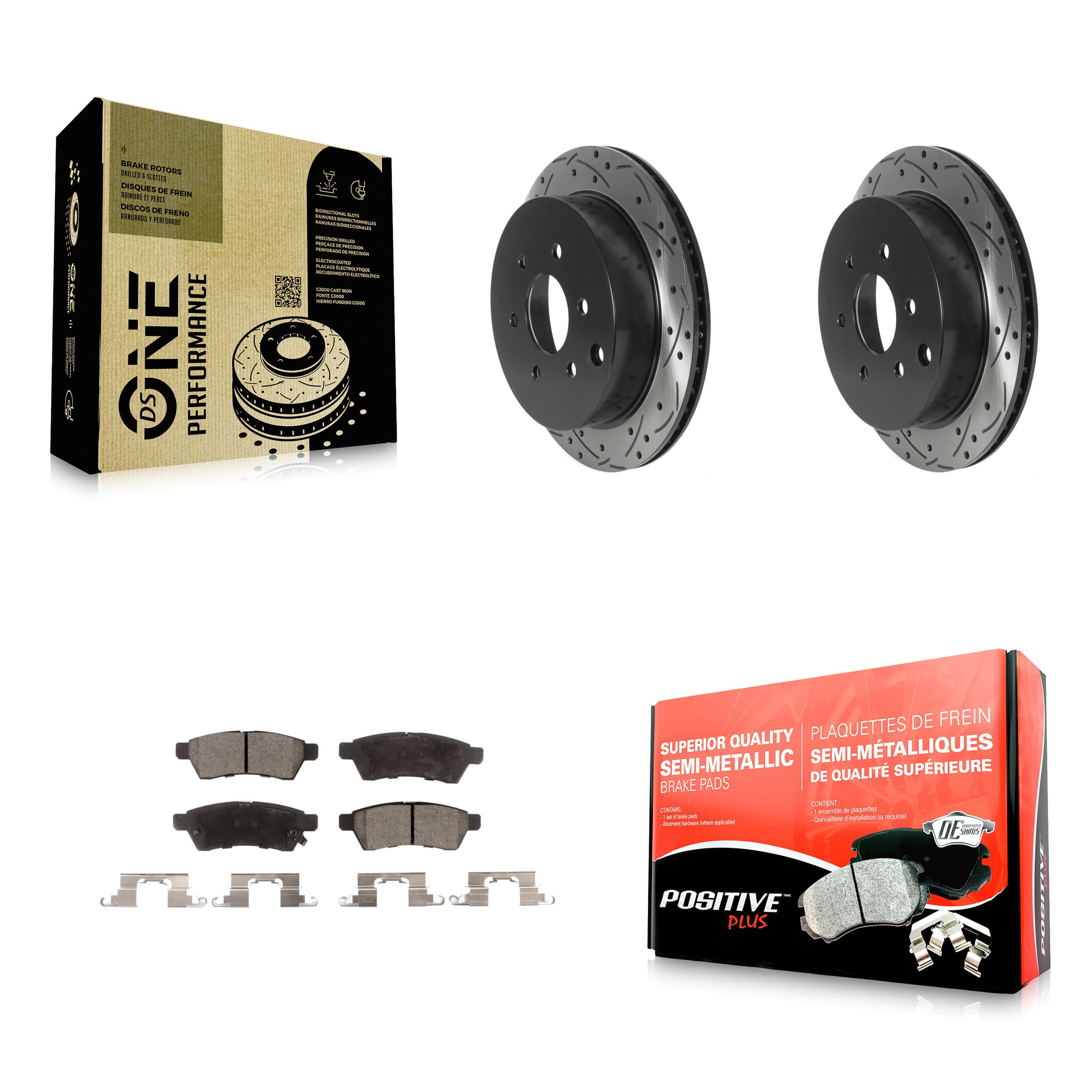Transit Auto - KDF-100893 - Rear Disc Brake Kits image 1
