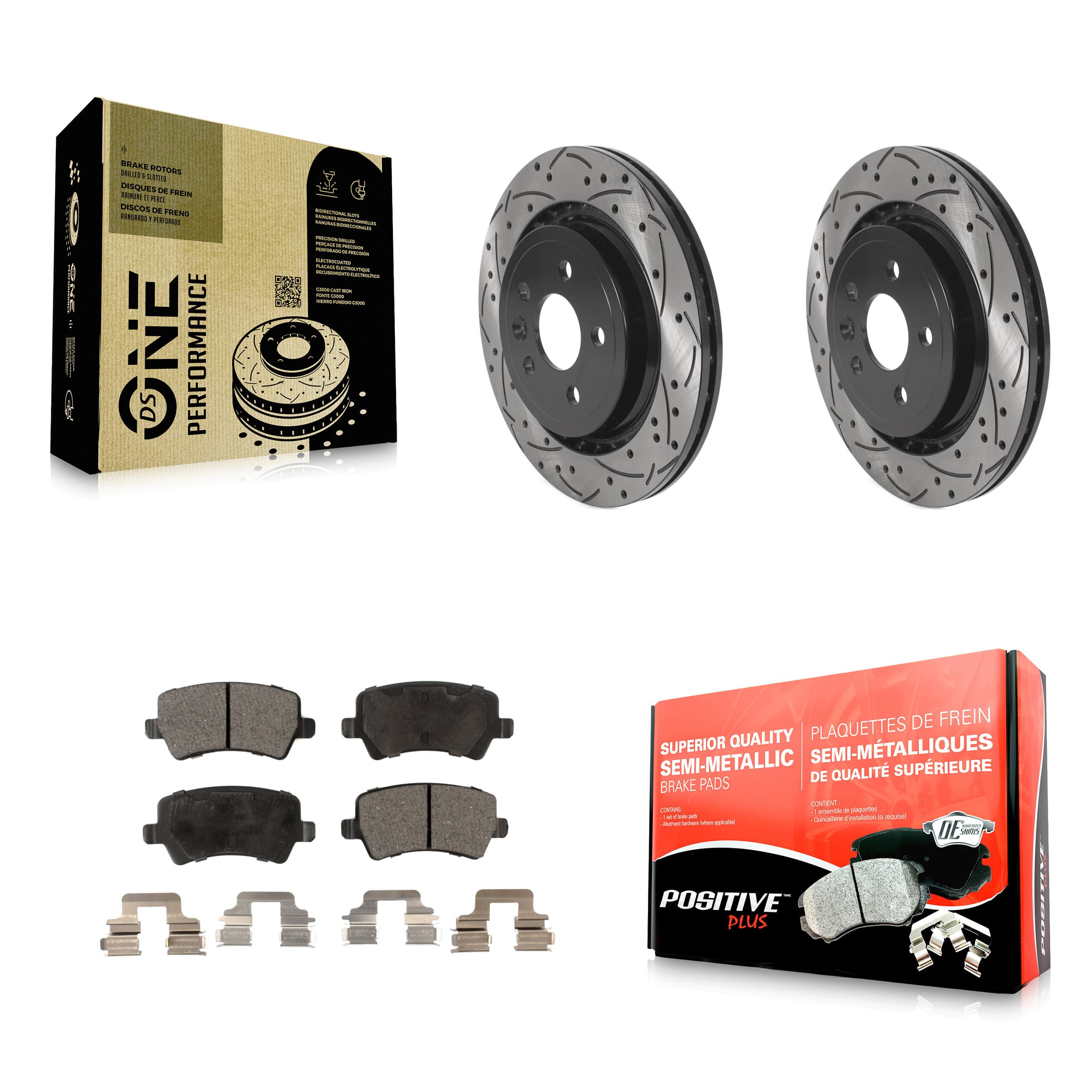 Transit Auto - KDF-100901 - Rear Disc Brake Kits image 1