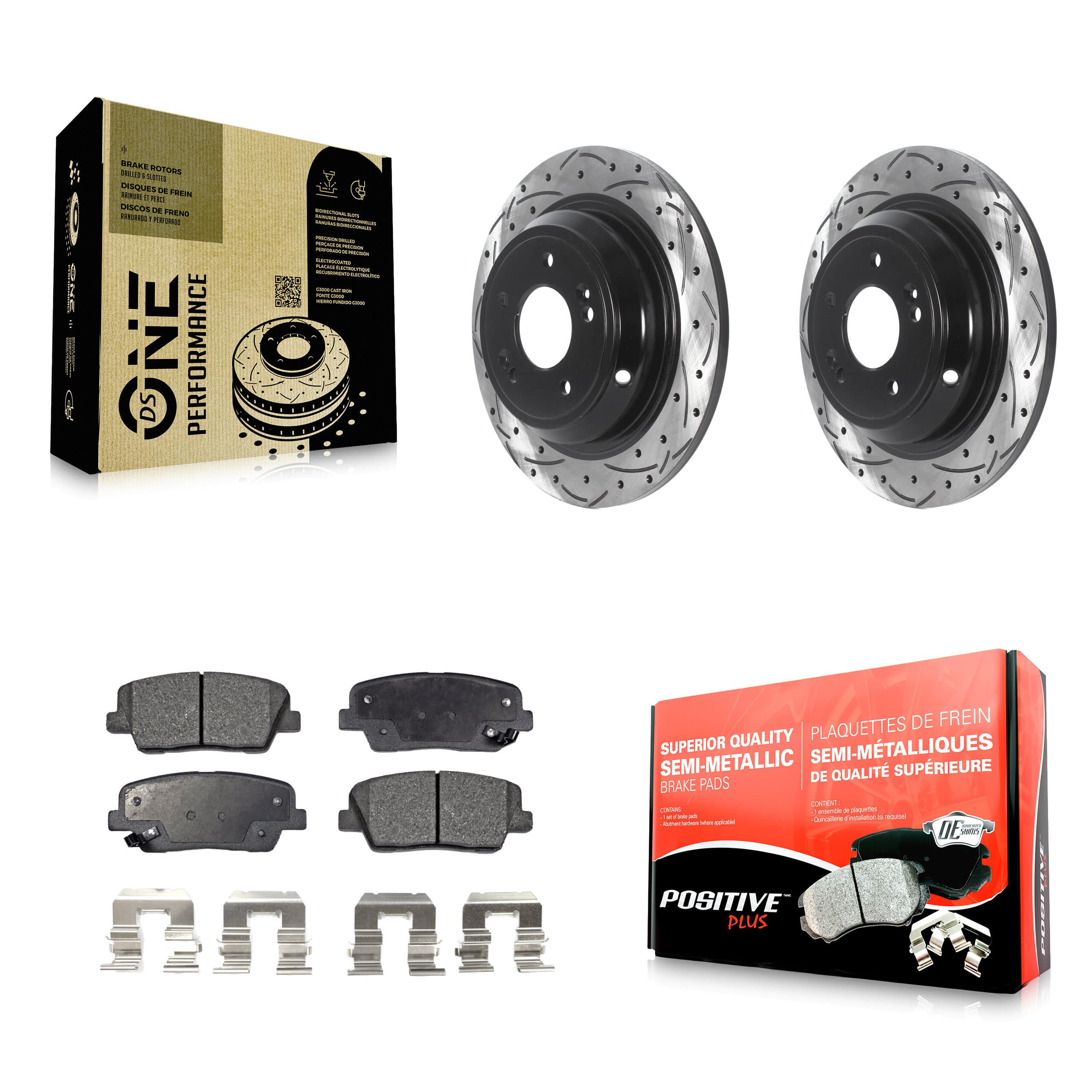 Transit Auto - KDF-100902 - Rear Disc Brake Kits image 1