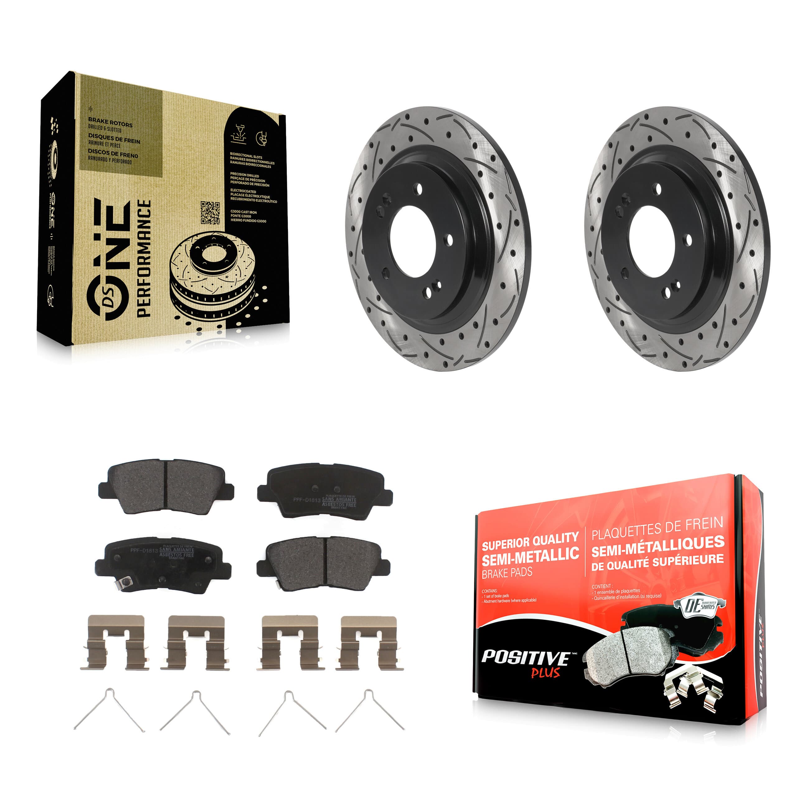 Transit Auto - KDF-100917 - Rear Disc Brake Kits image 1