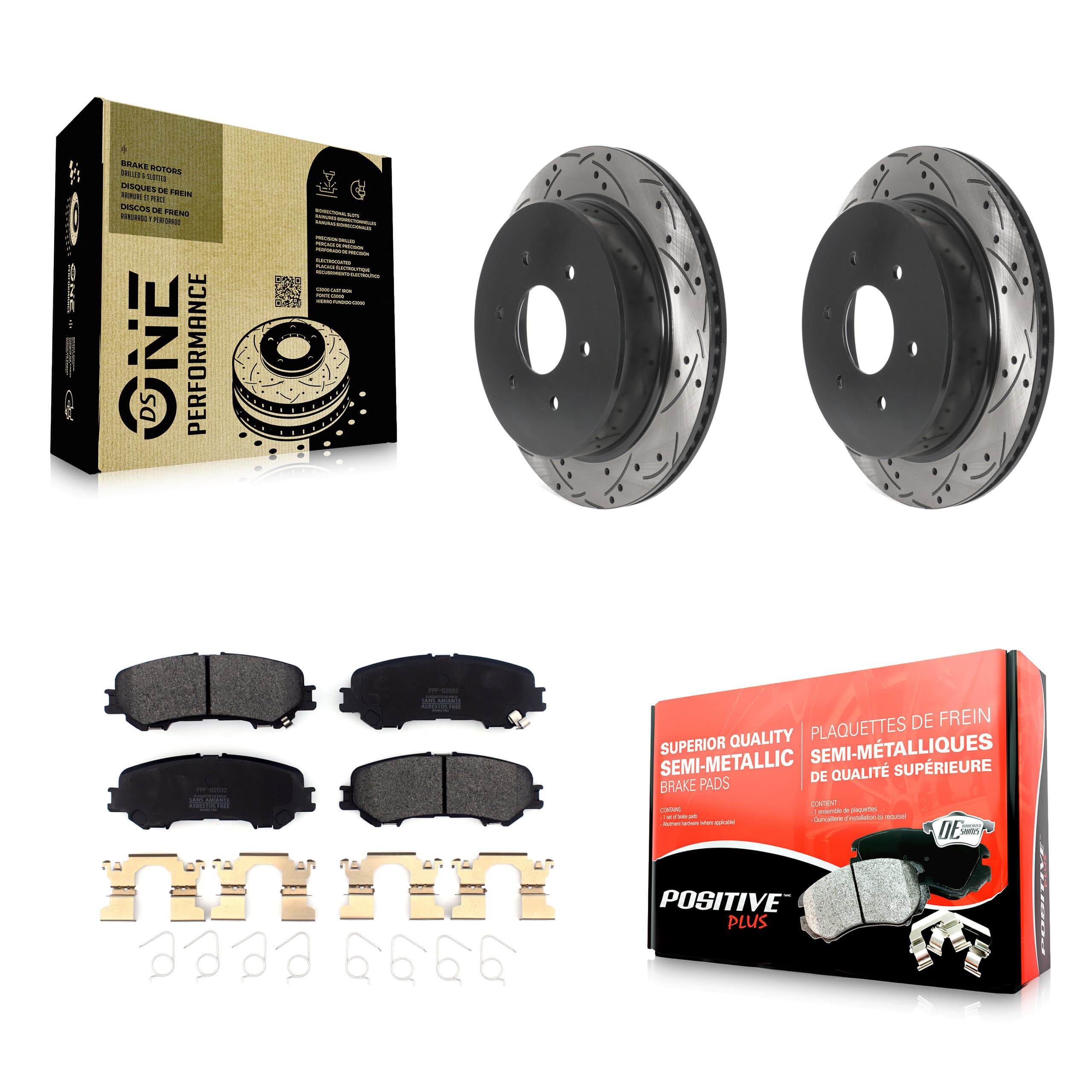 Transit Auto - KDF-100927 - Rear Disc Brake Kits image 1