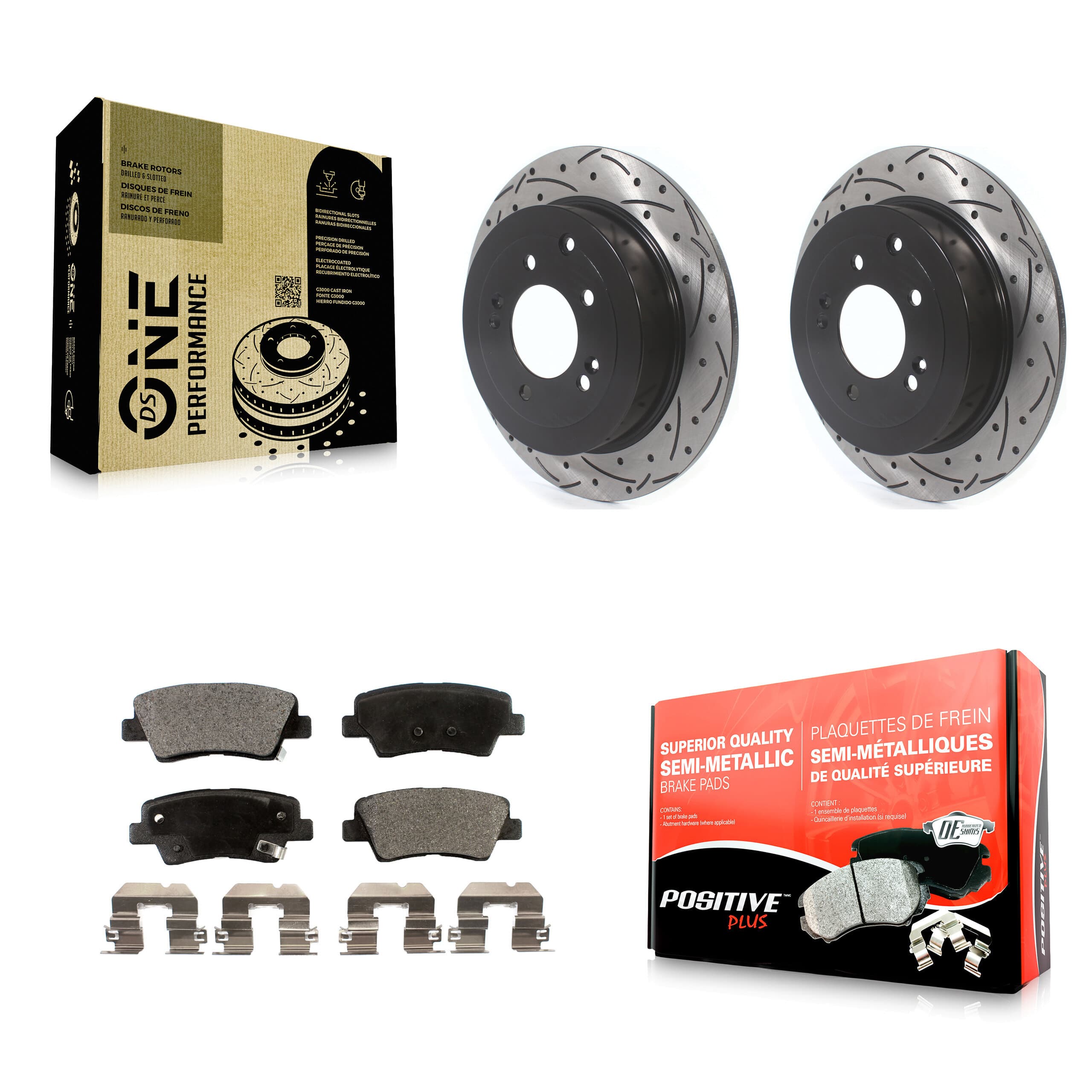 Transit Auto - KDF-100928 - Rear Disc Brake Kits image 1