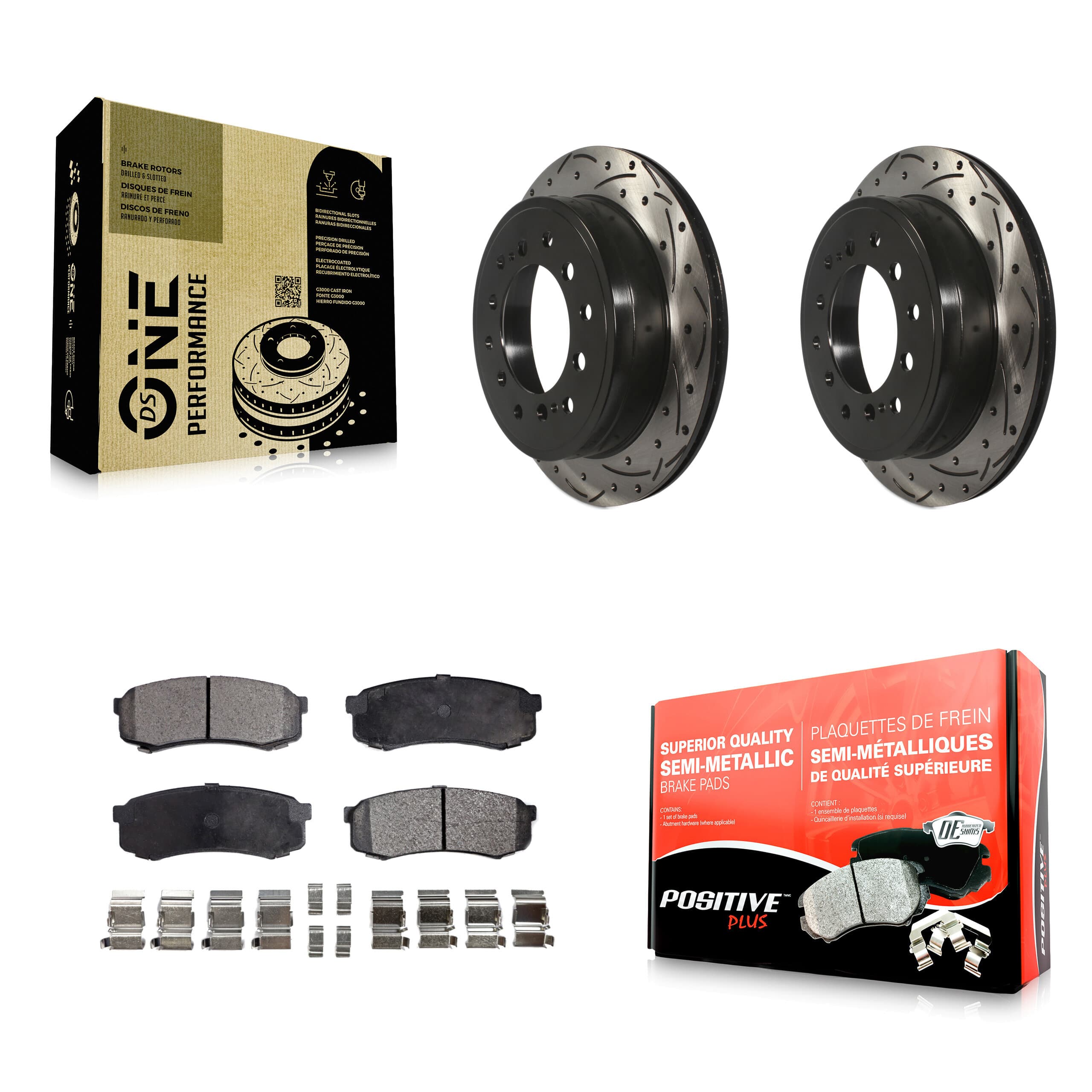 Transit Auto - KDF-100983 - Rear Disc Brake Kits image 1