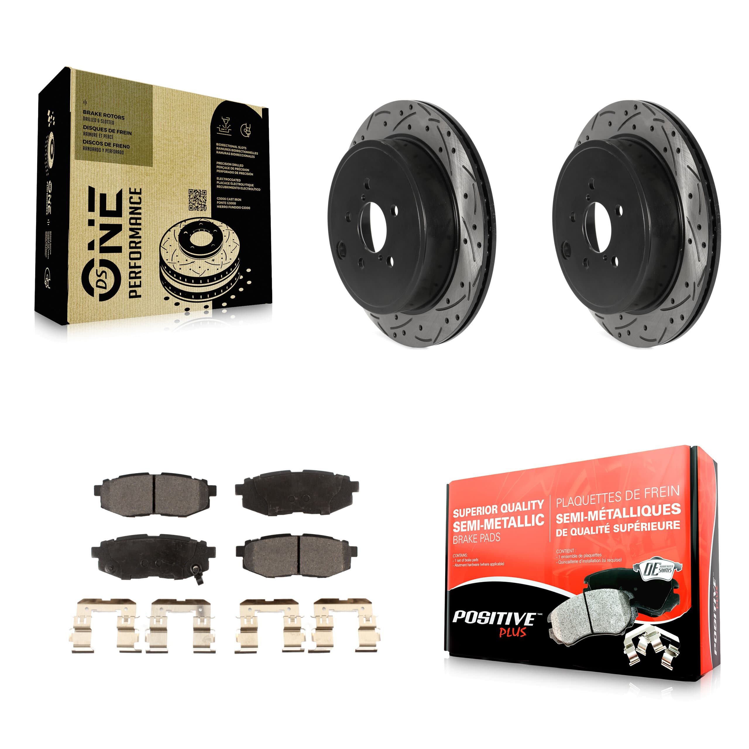 Transit Auto - KDF-100985 - Rear Disc Brake Kits image 1