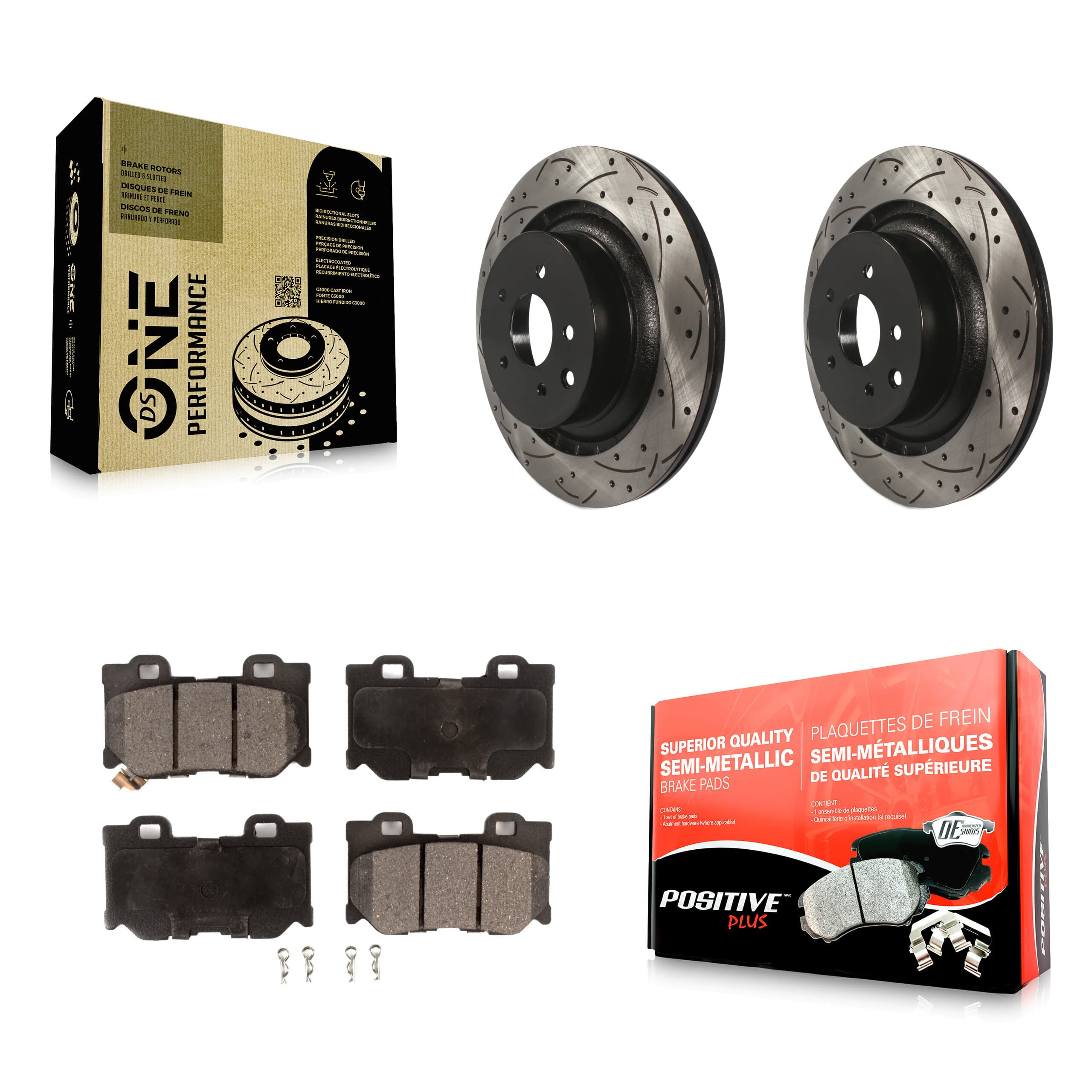 Transit Auto - KDF-100990 - Rear Disc Brake Kits image 1