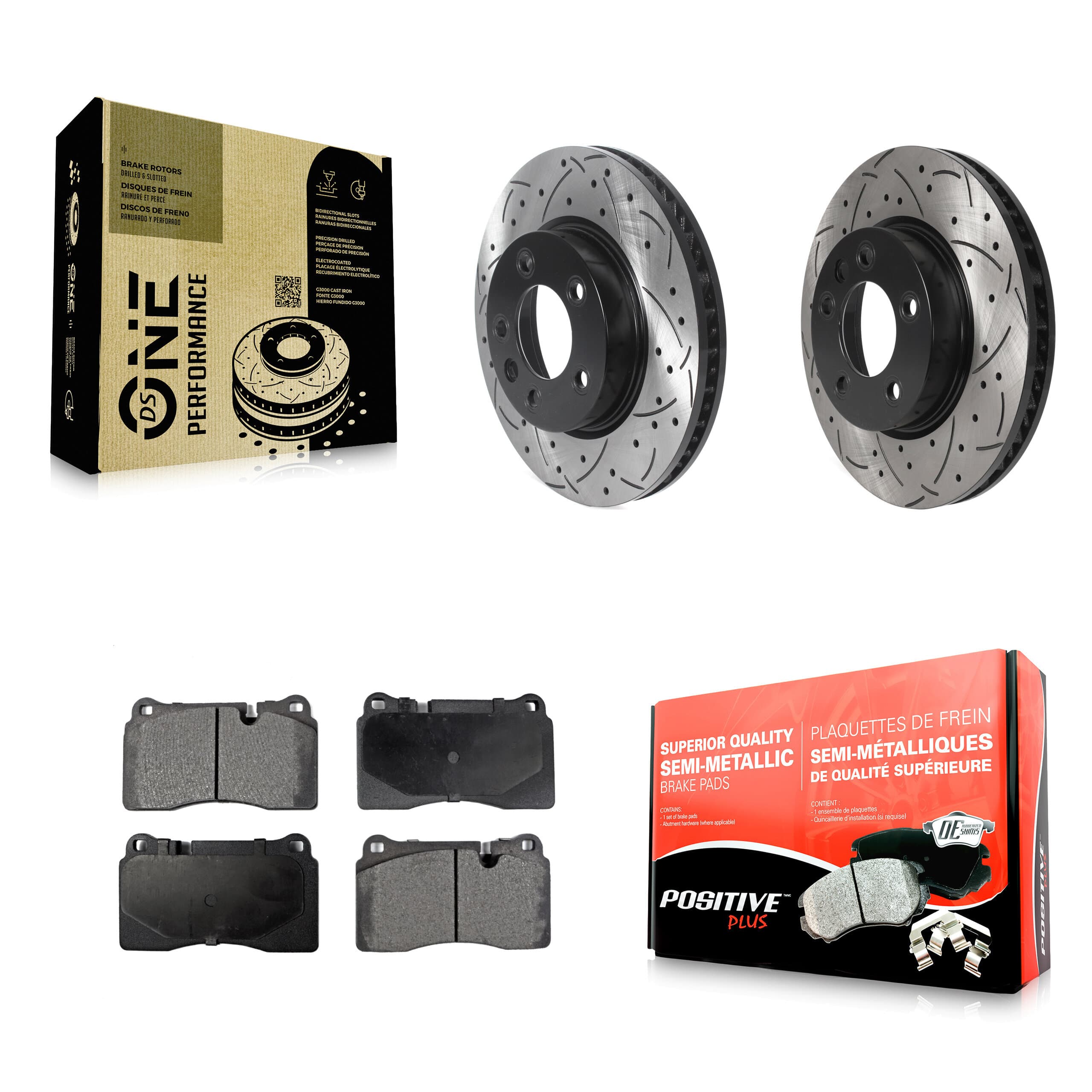 Transit Auto - KDF-100997 - Front Disc Brake Kits image 1
