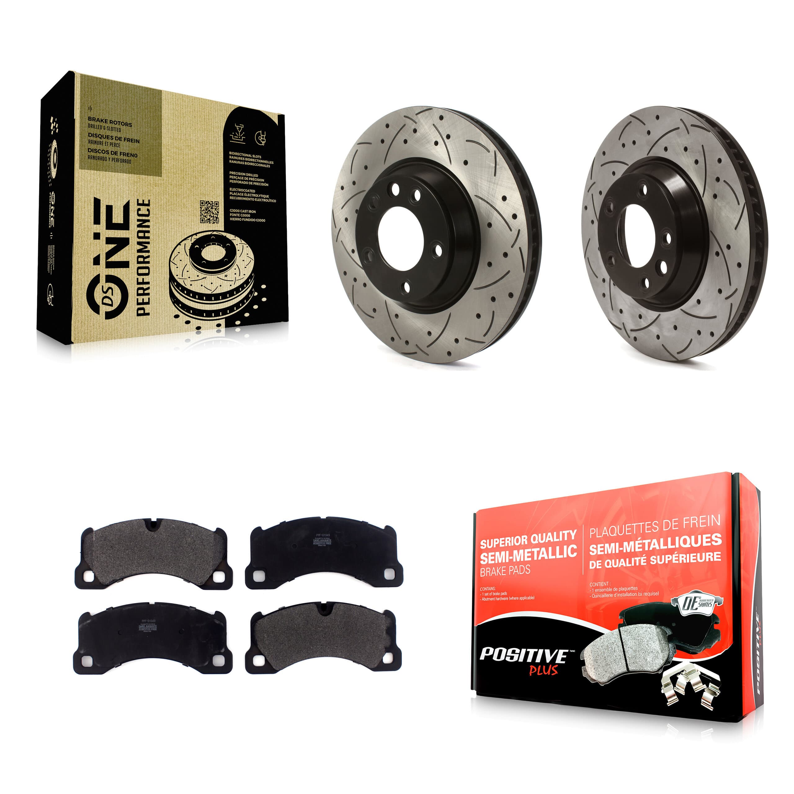 Transit Auto - KDF-100999 - Front Disc Brake Kits image 1