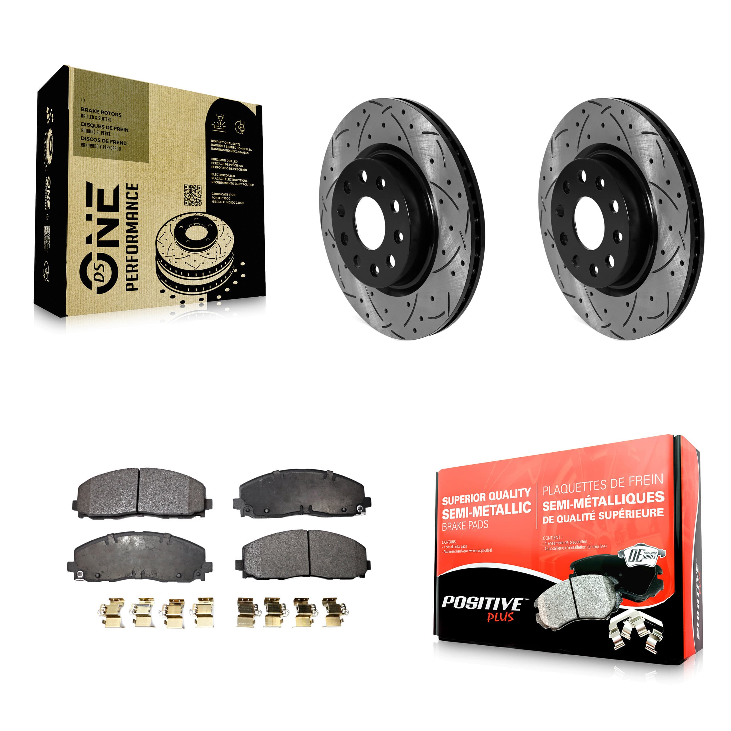Transit Auto - KDF-101009 - Front Disc Brake Kits image 1