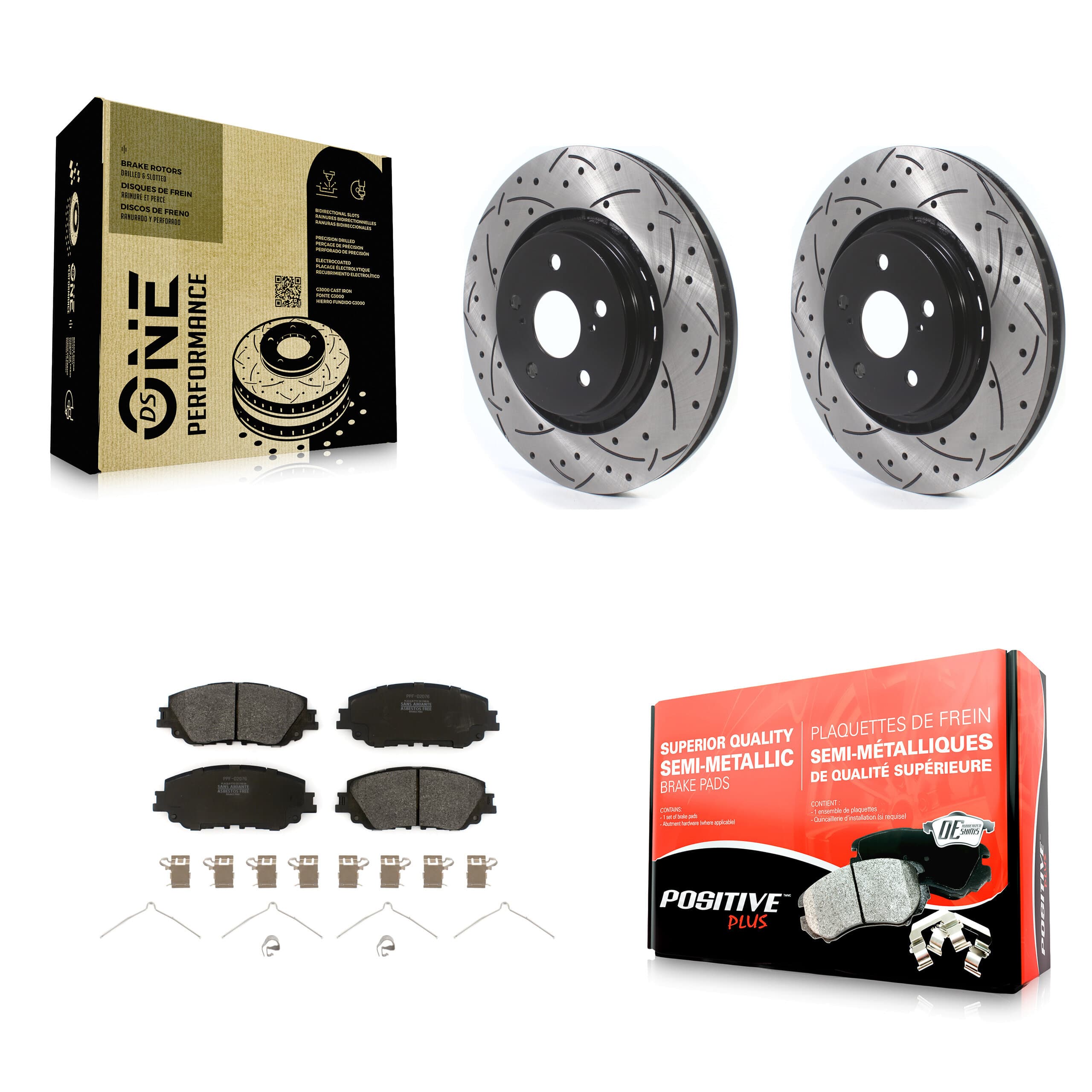 Transit Auto - KDF-101014 - Front Disc Brake Kits image 1