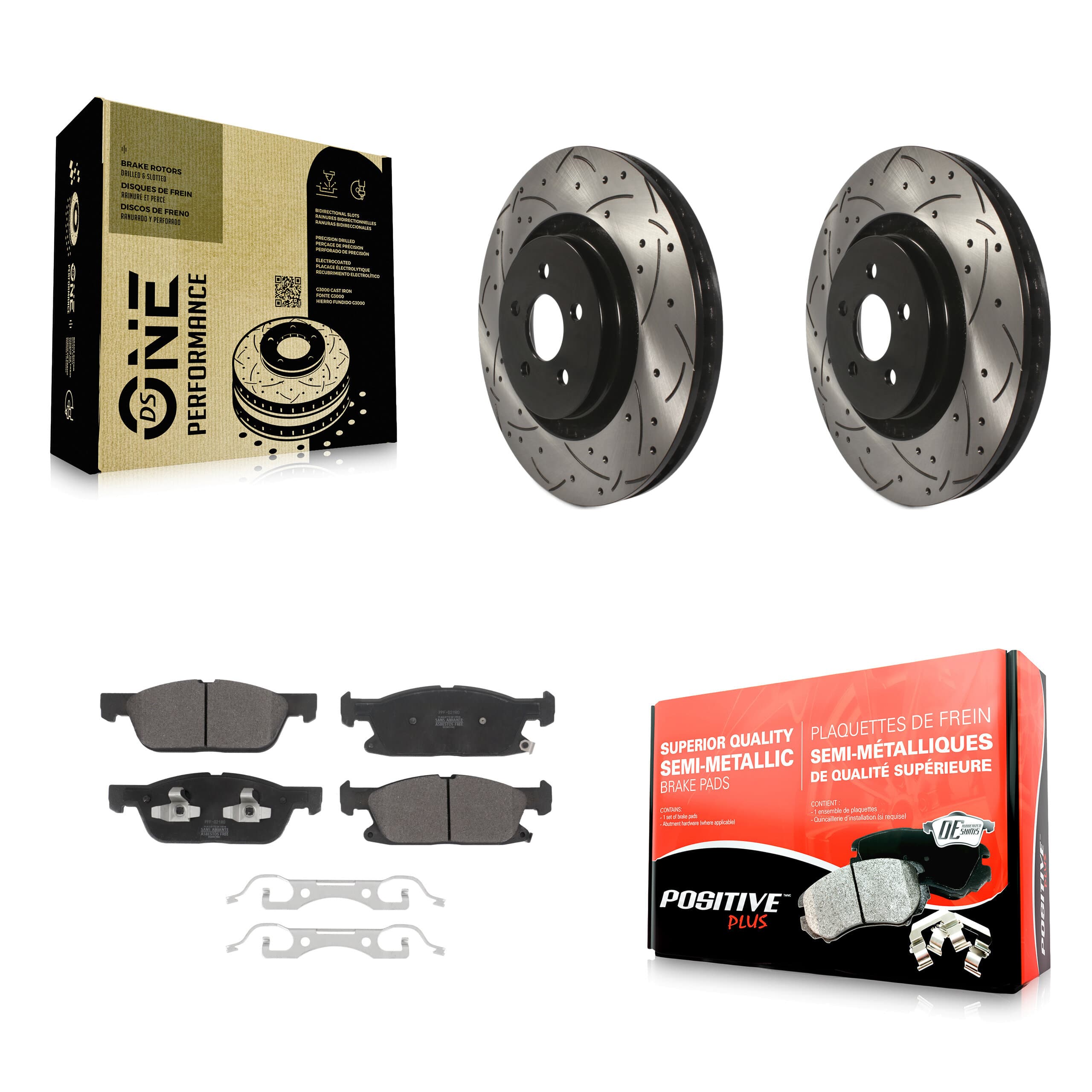 Transit Auto - KDF-101059 - Front Disc Brake Kits image 1