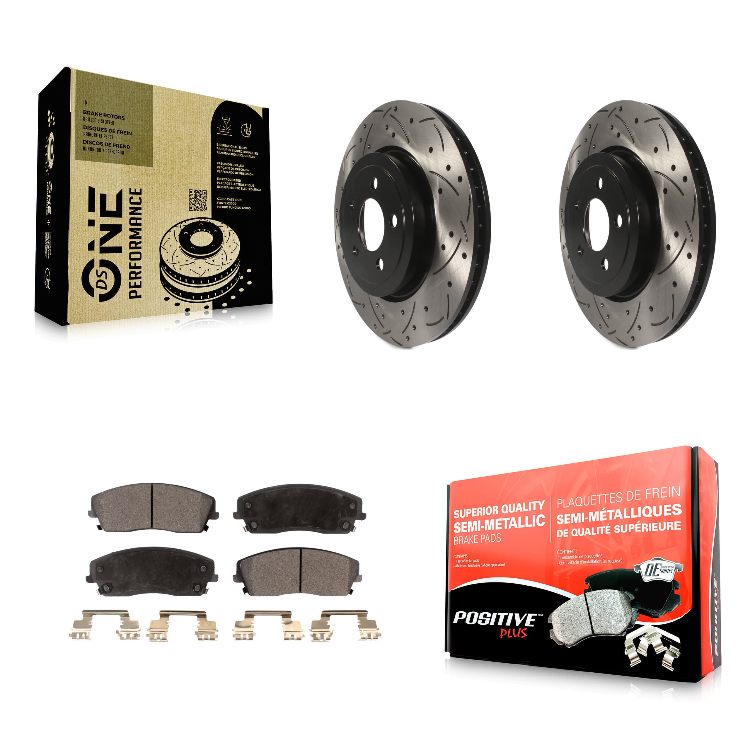 Transit Auto - KDF-101077 - Front Disc Brake Kits image 1
