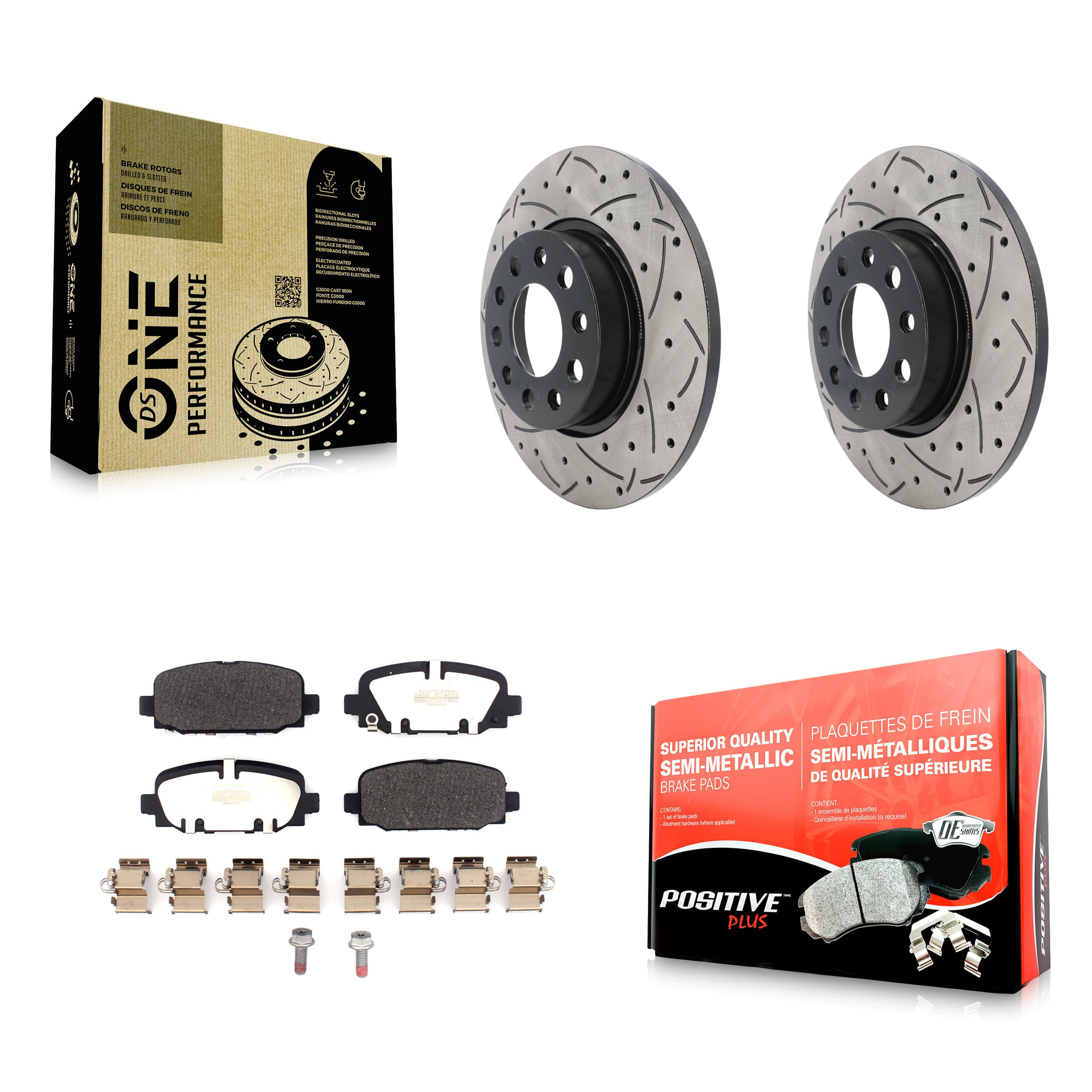 Transit Auto - KDF-101084 - Rear Disc Brake Kits image 1