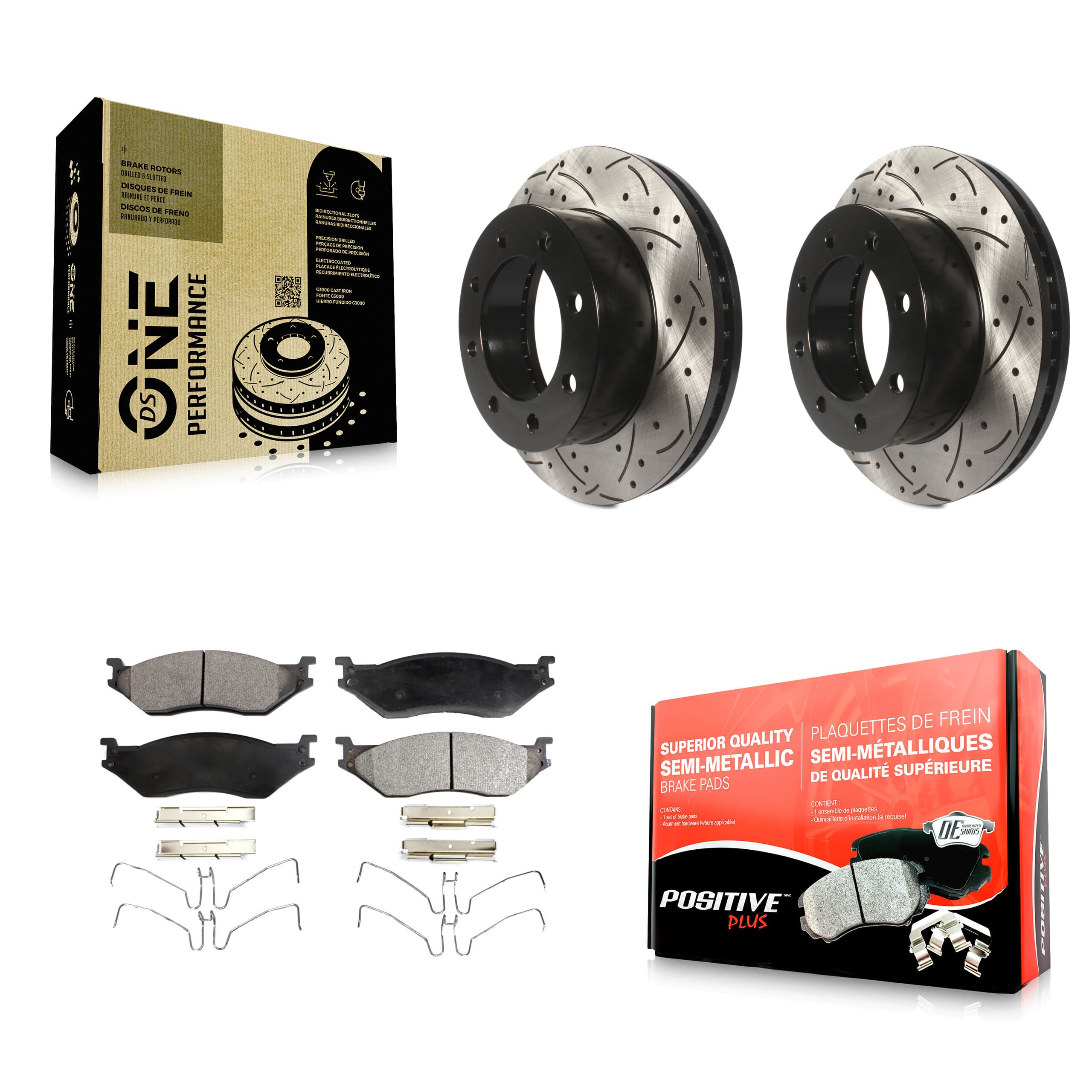 Transit Auto - KDF-101093 - Front Disc Brake Kits image 1