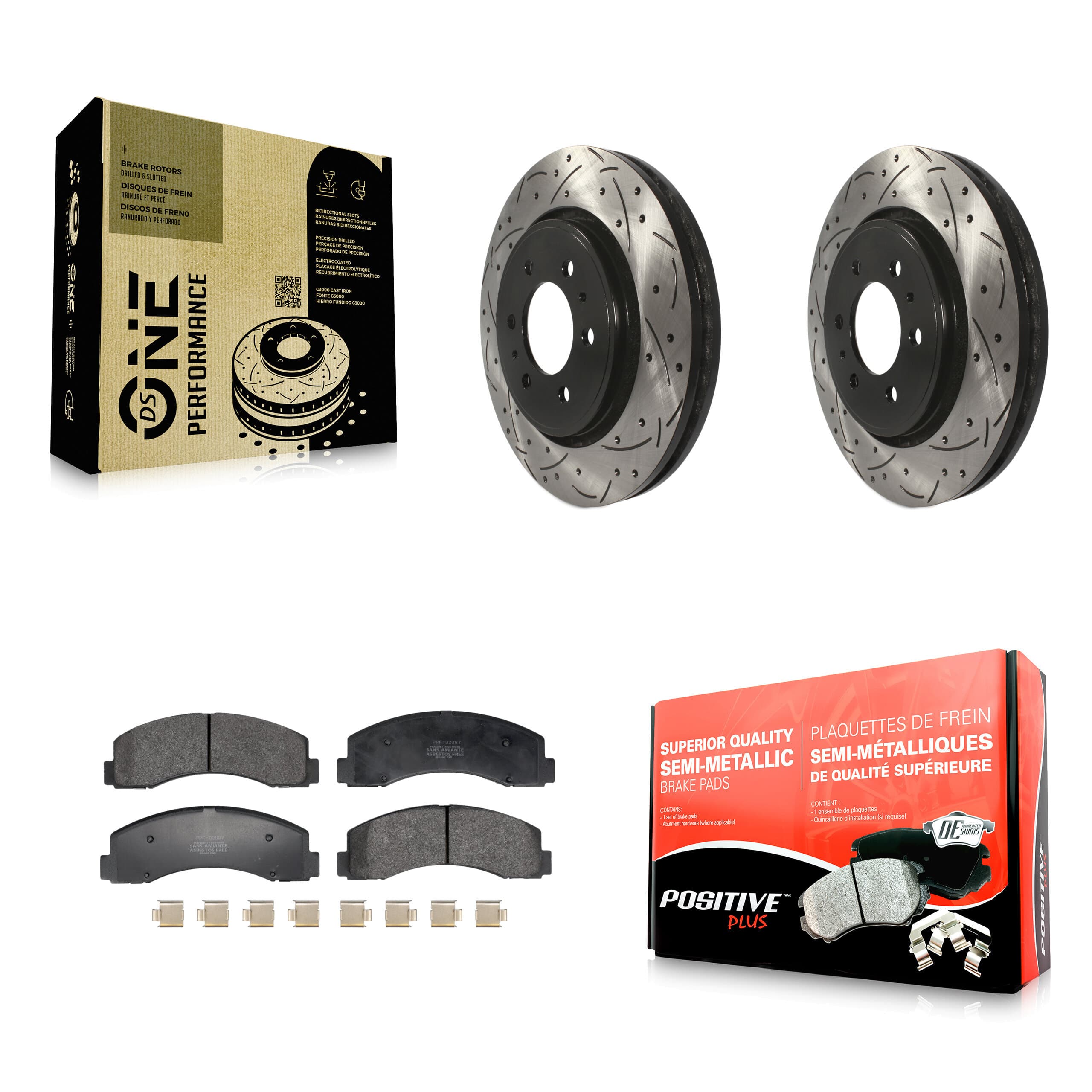 Transit Auto - KDF-101203 - Front Disc Brake Kits image 1