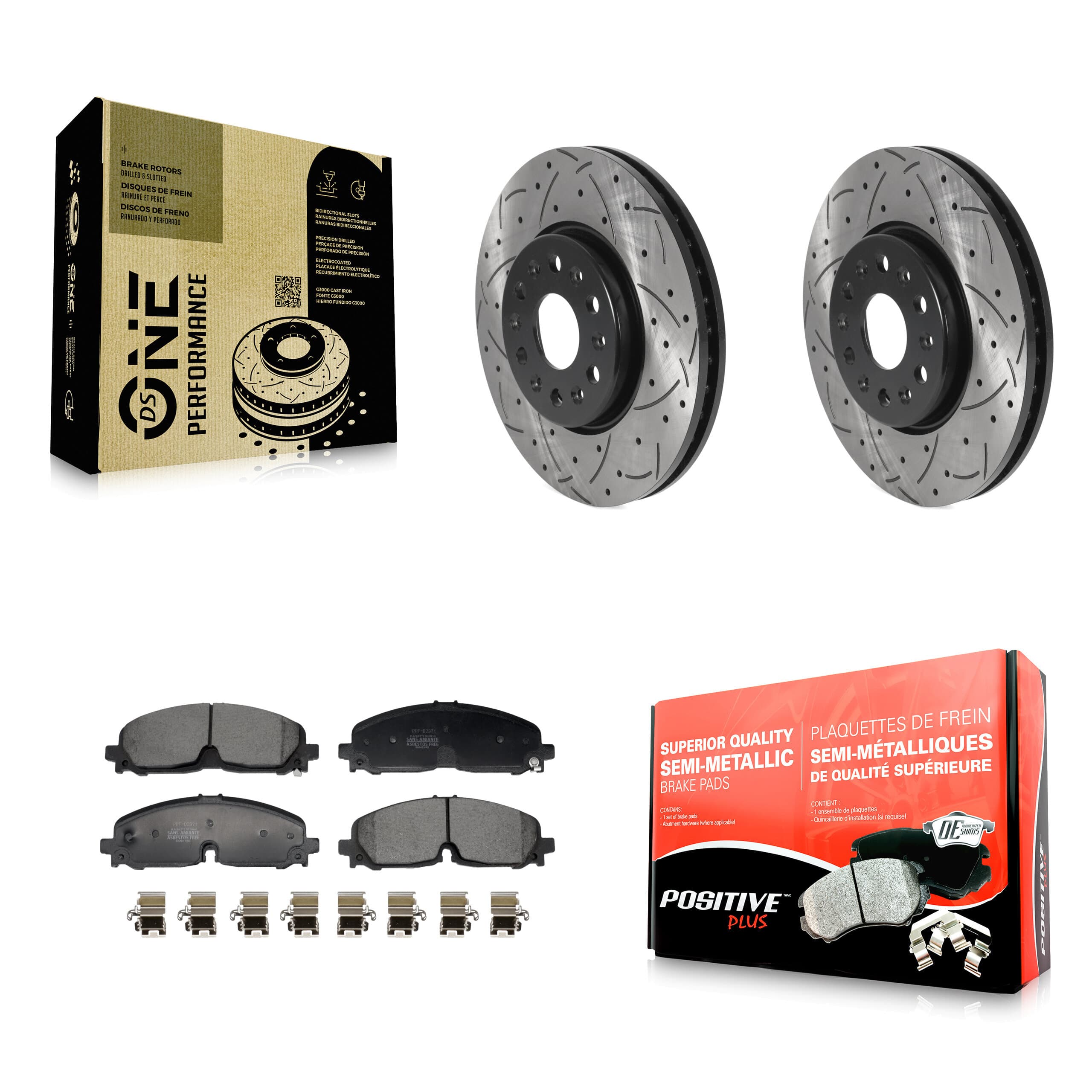 Transit Auto - KDF-101204 - Front Disc Brake Kits image 1