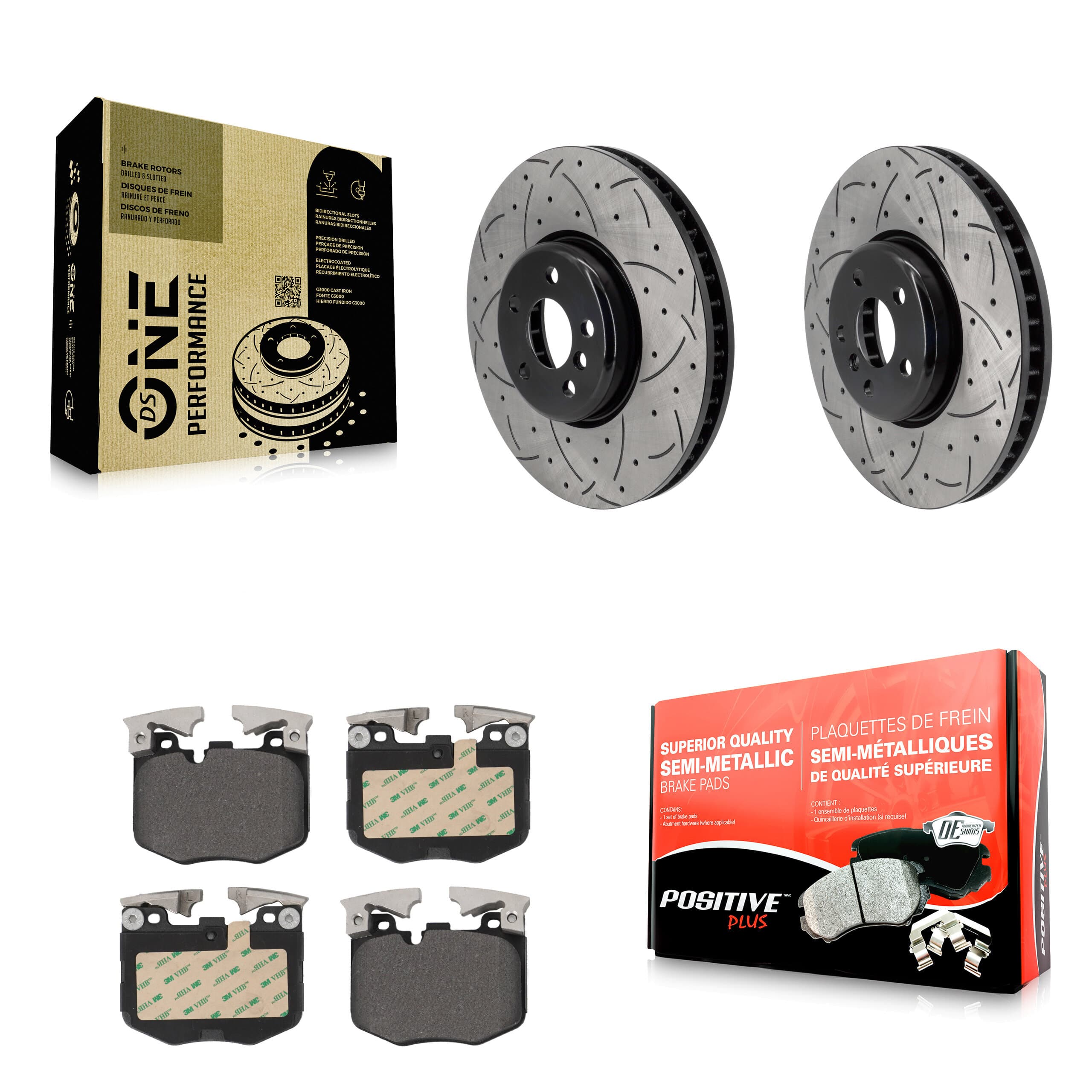 Transit Auto - KDF-101225 - Front Disc Brake Kits image 1