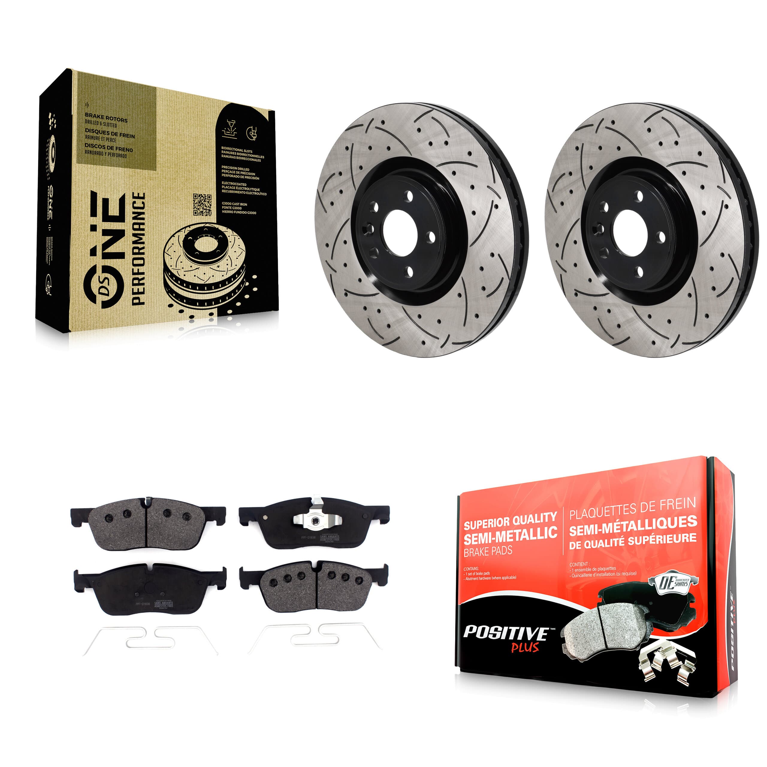 Transit Auto - KDF-101238 - Front Disc Brake Kits image 1