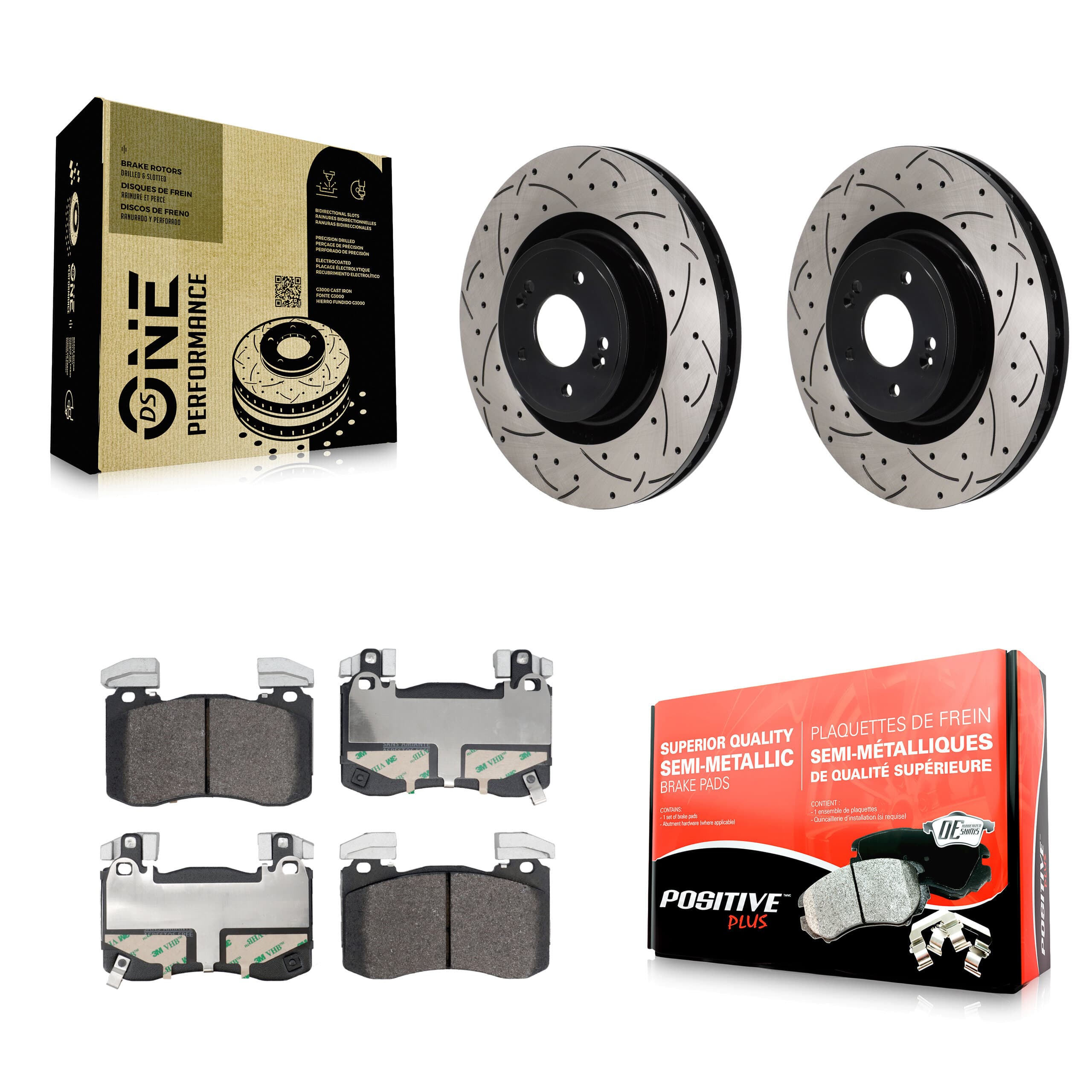 Transit Auto - KDF-101243 - Front Disc Brake Kits image 1