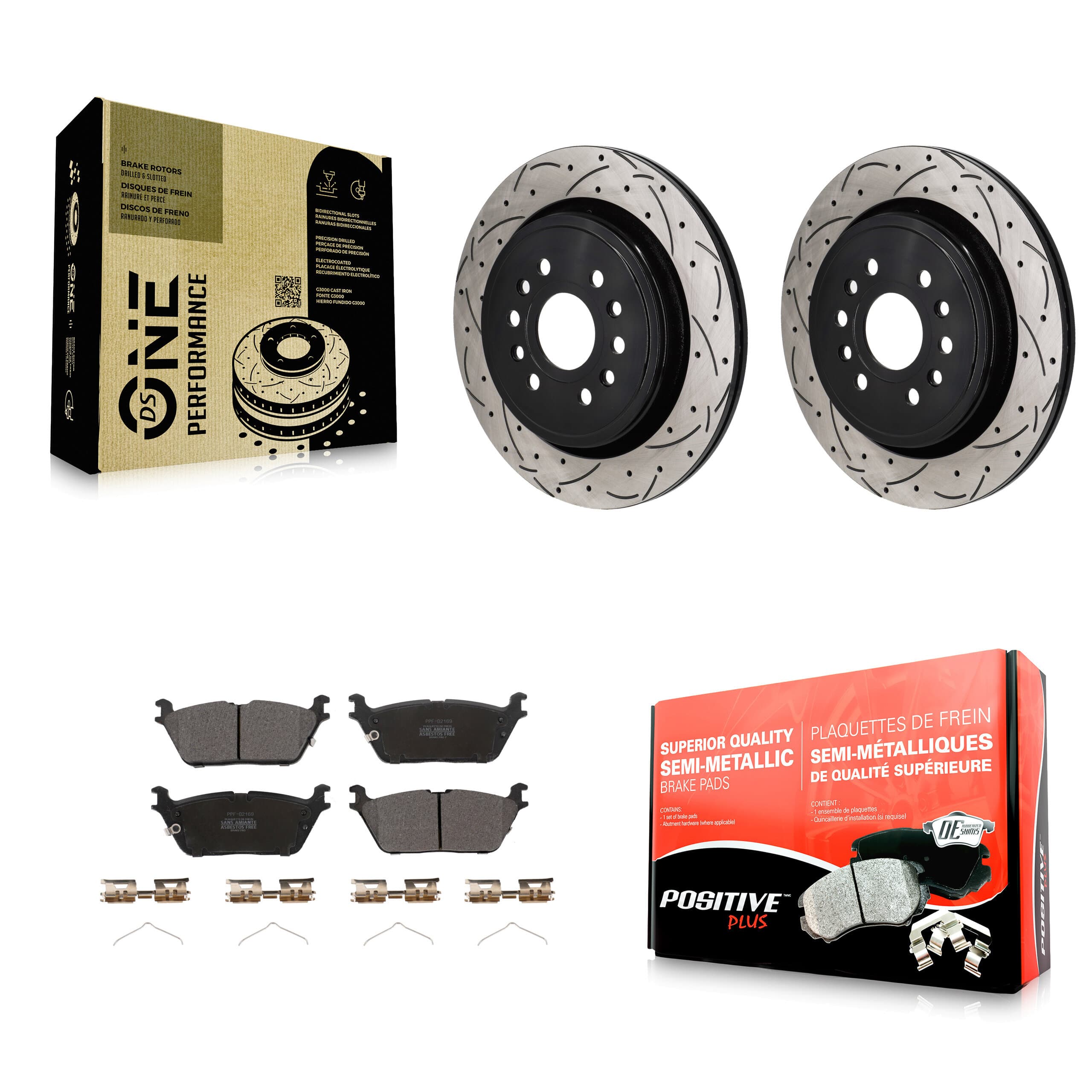 Transit Auto - KDF-101386 - Rear Disc Brake Kits image 1